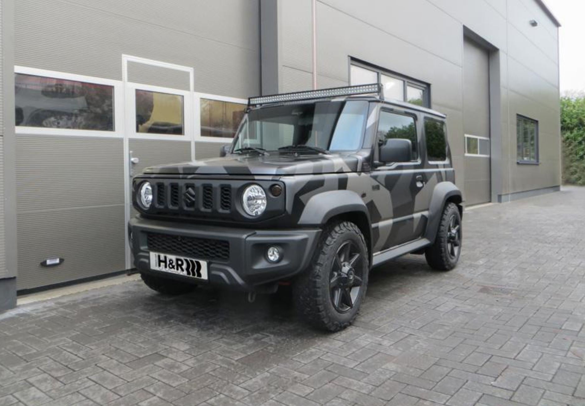 H&R SUSPENSION Cup Kit 45mm Lowering Springs & Koni Shock Absorbers (Jimny Models 2018-Current XL 5-Door, GLX & Lite 3-Door)