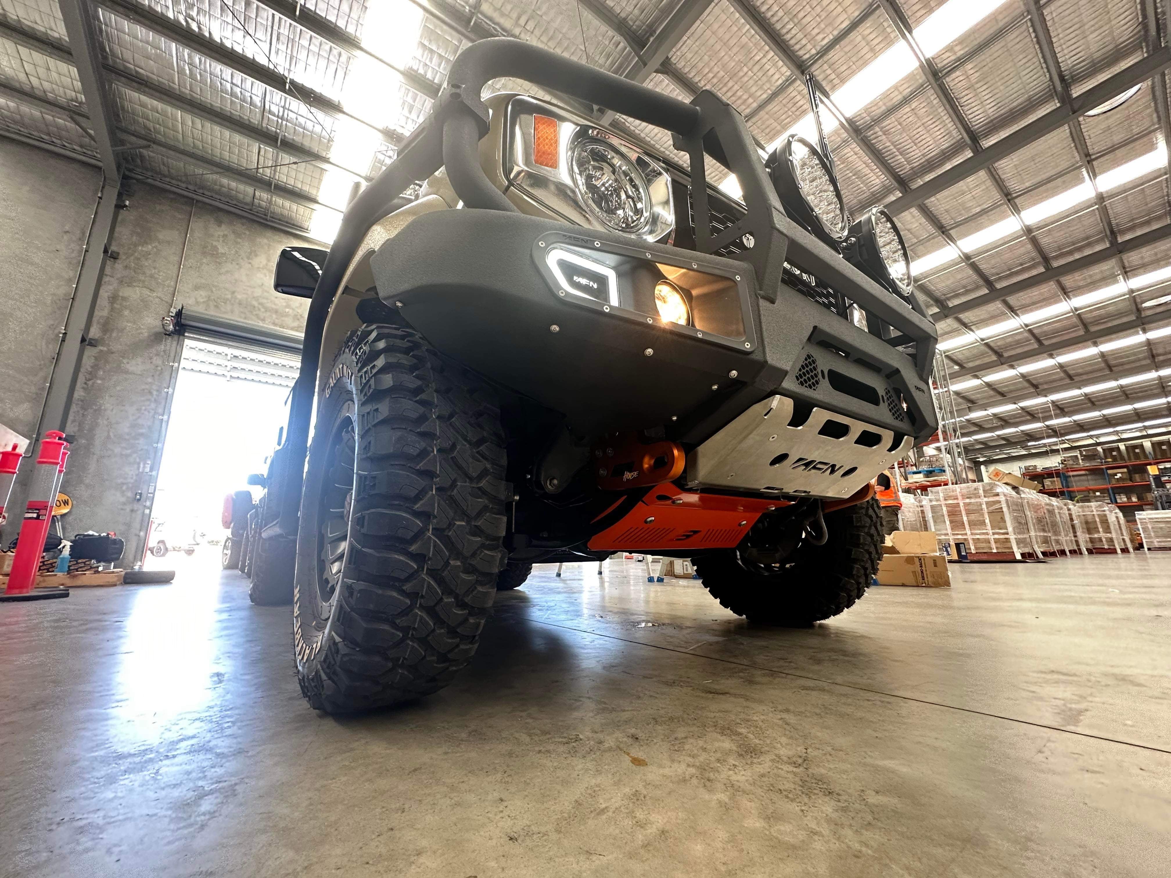 BEI House Rated Recovery Points - Hamer 4x4 King Series Bull Bars (Jimny Models 2018-Current XL 5-Door, GLX & Lite 3-Door)