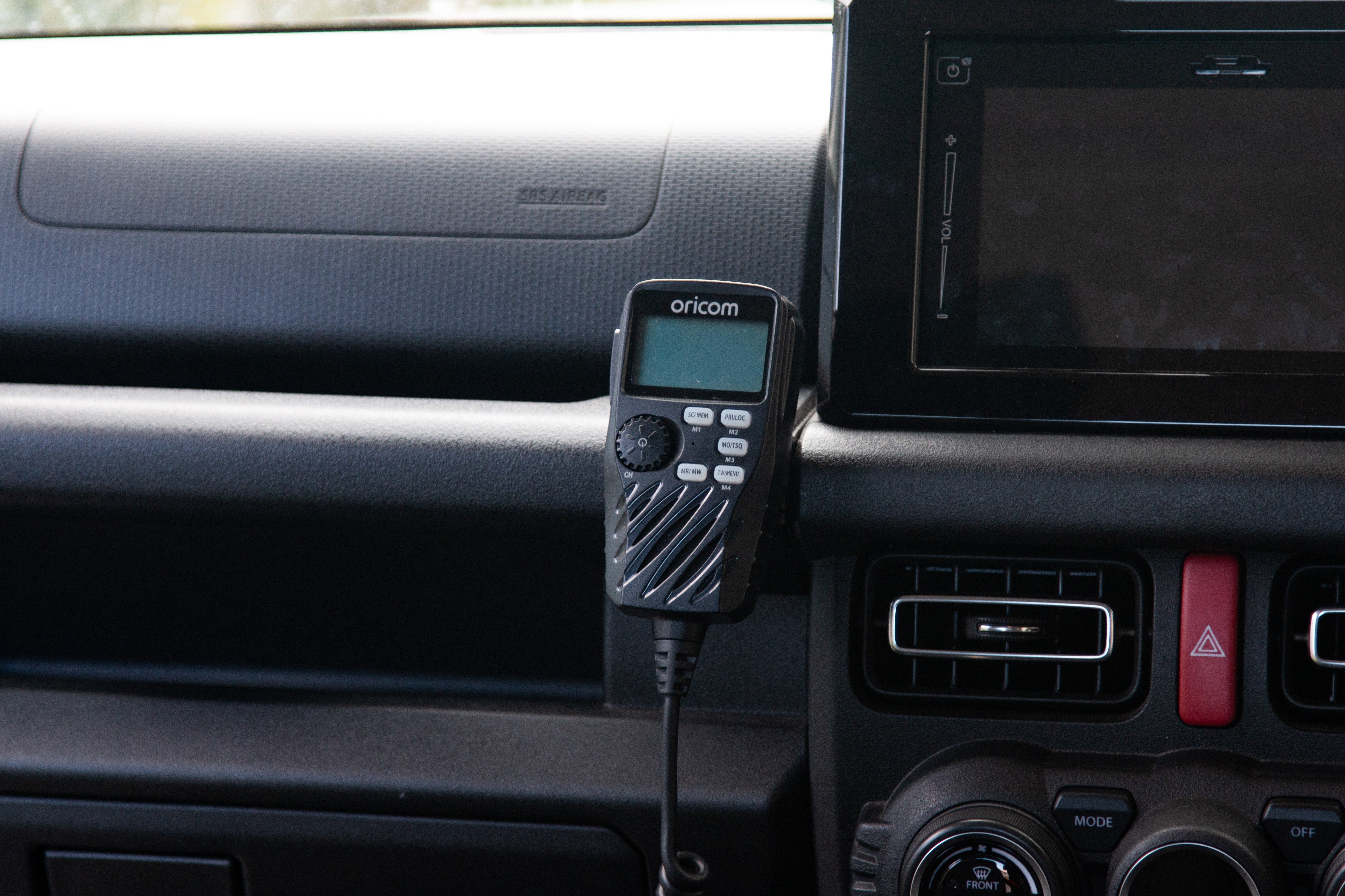 TLR UHF Radio Mic Bracket (Jimny Models 2018-Current XL 5-Door, GLX & Lite 3-Door)