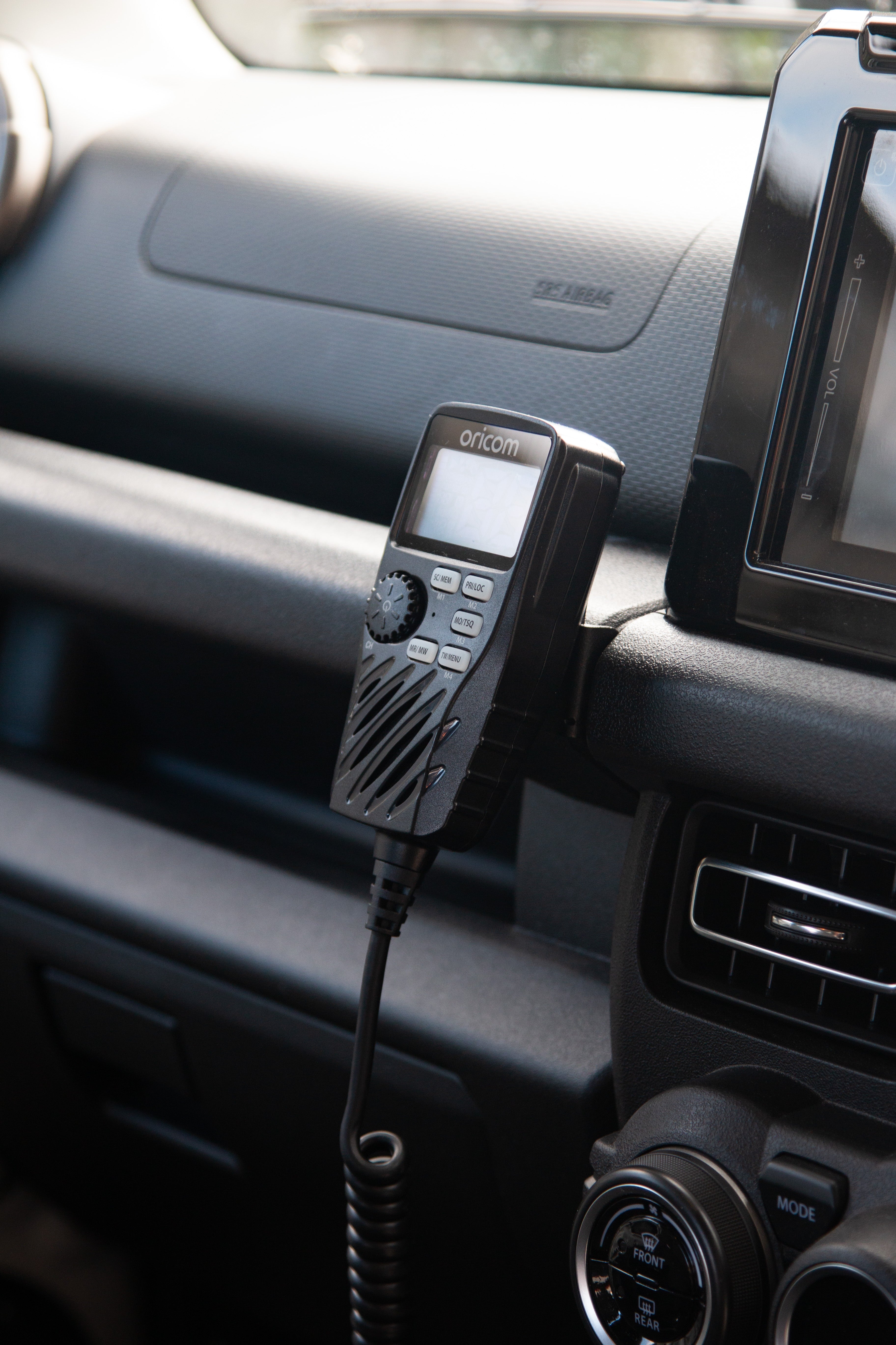 TLR UHF Radio Mic Bracket (Jimny Models 2018-Current XL 5-Door, GLX & Lite 3-Door)