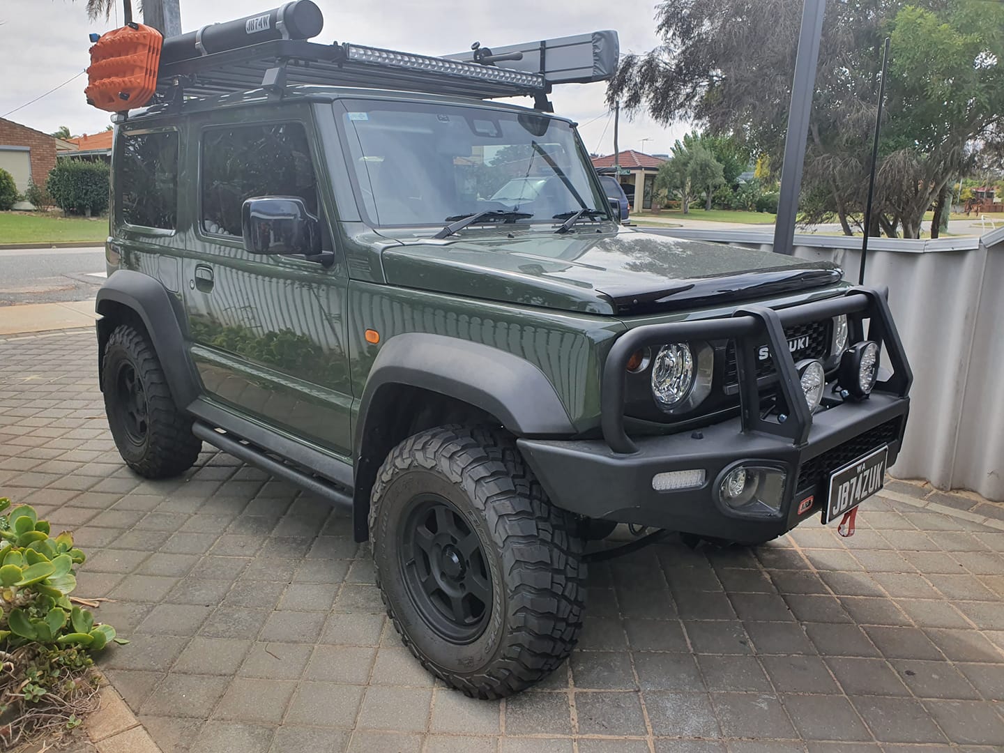 ROTA GRID Type X 15x7" Matte Black Alloy Wheel *ET0, 5x139.7 (Jimny Models 2018-Current XL 5-Door, GLX & Lite 3-Door)