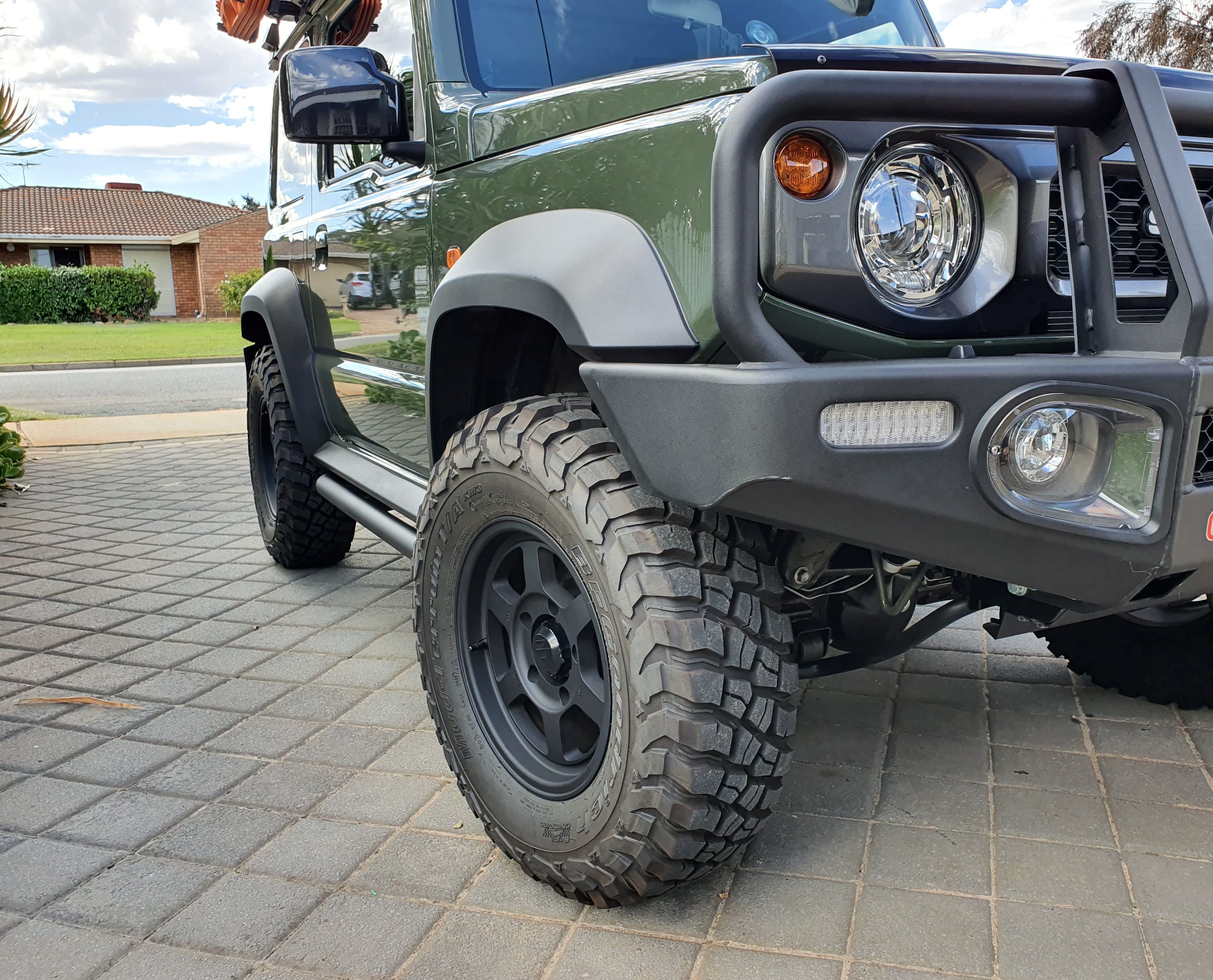 ROTA GRID Type X 15x7" Matte Black Alloy Wheel *ET0, 5x139.7 (Jimny Models 2018-Current XL 5-Door, GLX & Lite 3-Door)