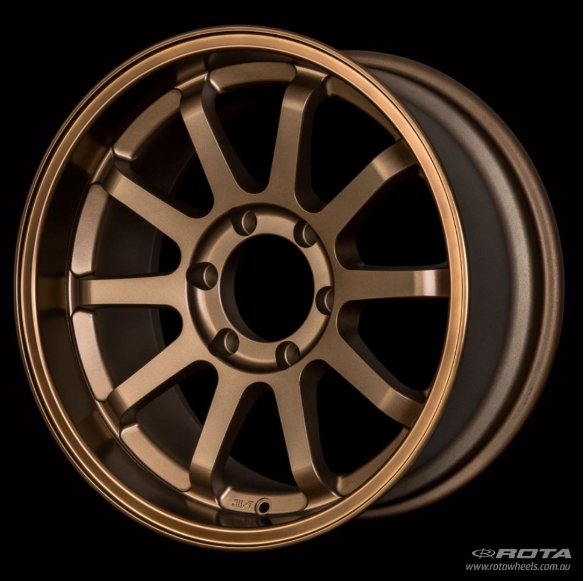 ROTA J-Vee 16x5.5" Speed Bronze Alloy Wheel *ET-20, 5x139.7 (Jimny Models 2018-Current XL 5-Door, GLX & Lite 3-Door)