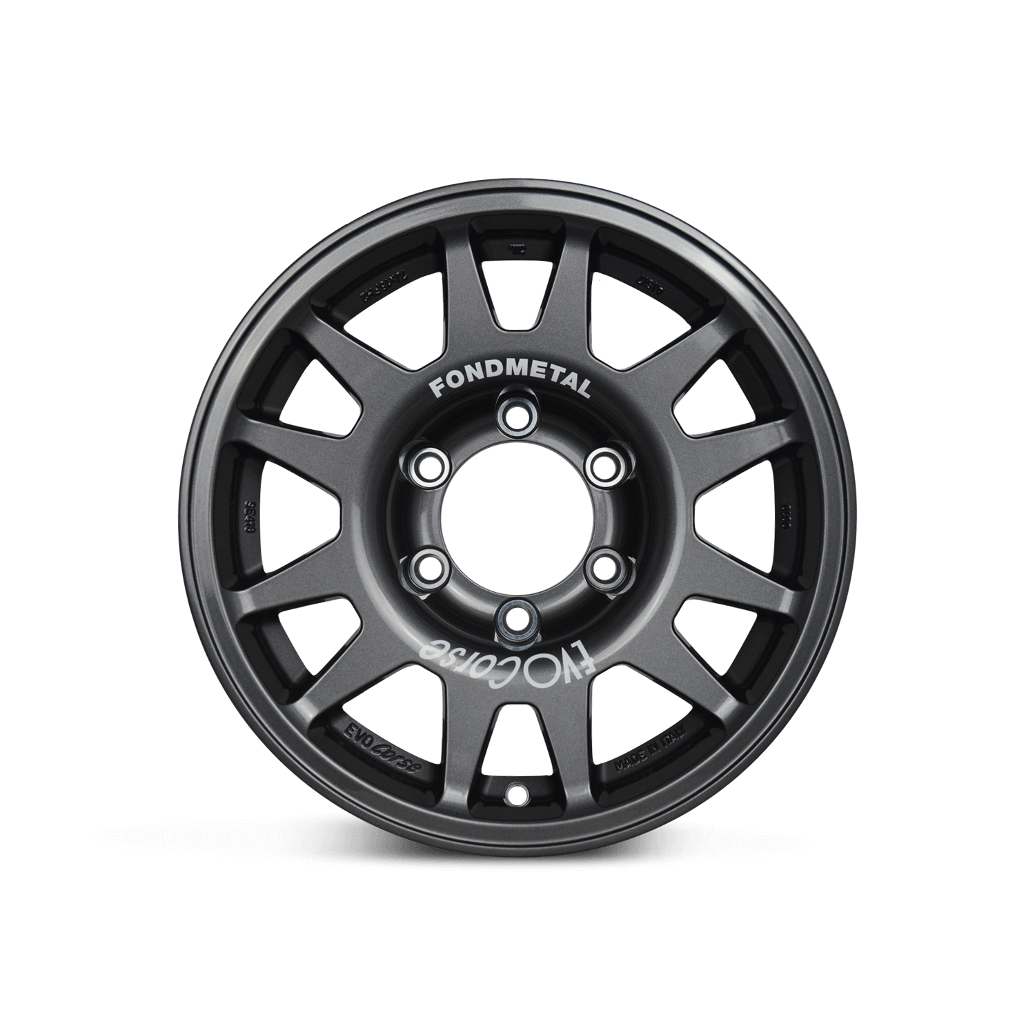 EVO CORSE DakarZero 15x7" Anthracite Alloy Wheel *ET0, 5x139.7, CB 108.3 (Jimny Models 2018-Current XL 5 Door, GLX & Lite 3 Door)