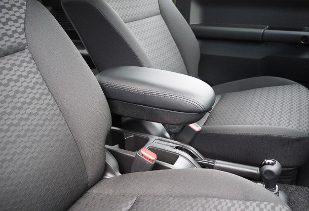 COMFORT ARMREST SYSTEMS Premium Armrest Console & Storage Compartment - Single (Jimny Models 2018-Current XL 5-Door, GLX & Lite 3-Door)