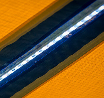 ARB Awning 2 Meters x 2.5 Meters Black Aluminium Case with Built-In LED Light Strip