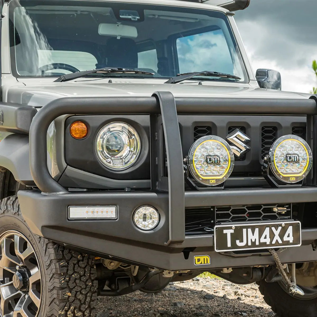 TJM Outback Bull Bar (Jimny Models 2018-Current XL 5-Door, GLX & Lite 3-Door)