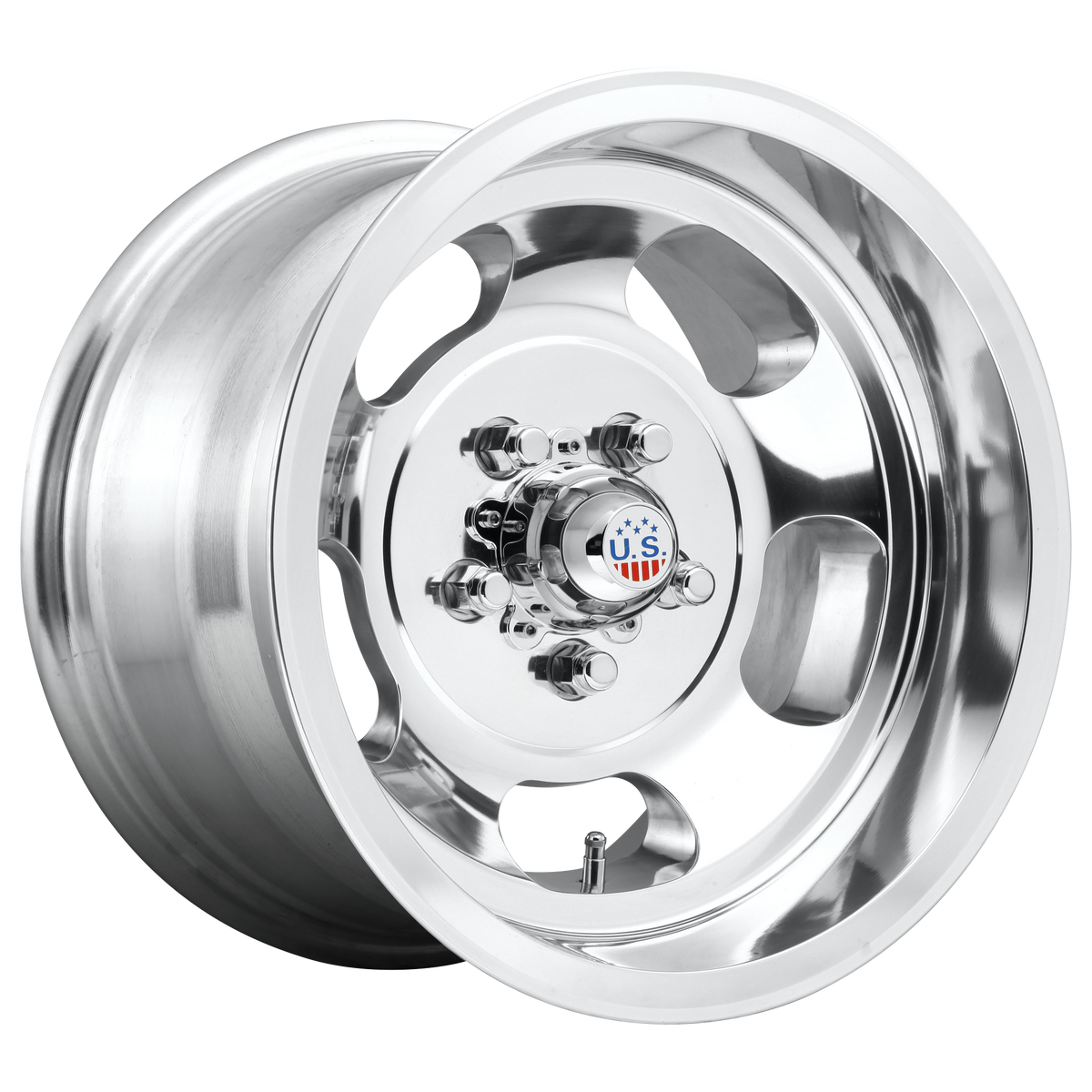U.S. MAGS - U101 Indy (High Luster Polished) Alloy Wheel *15x7" ET-5 8.7kgs (Jimny Models 2018-Current XL 5-Door, GLX & Lite 3-Door)