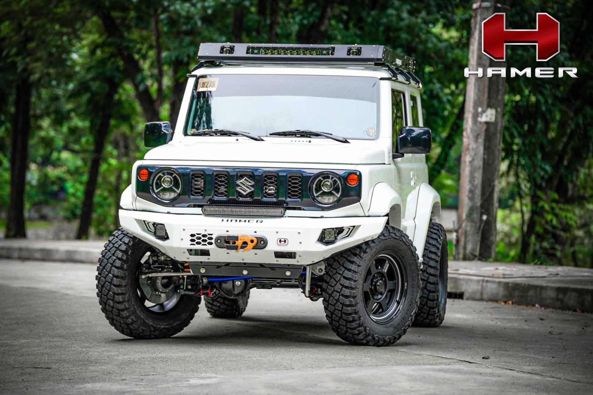 HAMER 4X4 King Series Bull Bar (Jimny Models 2018-Current GLX & Lite 3-Door)