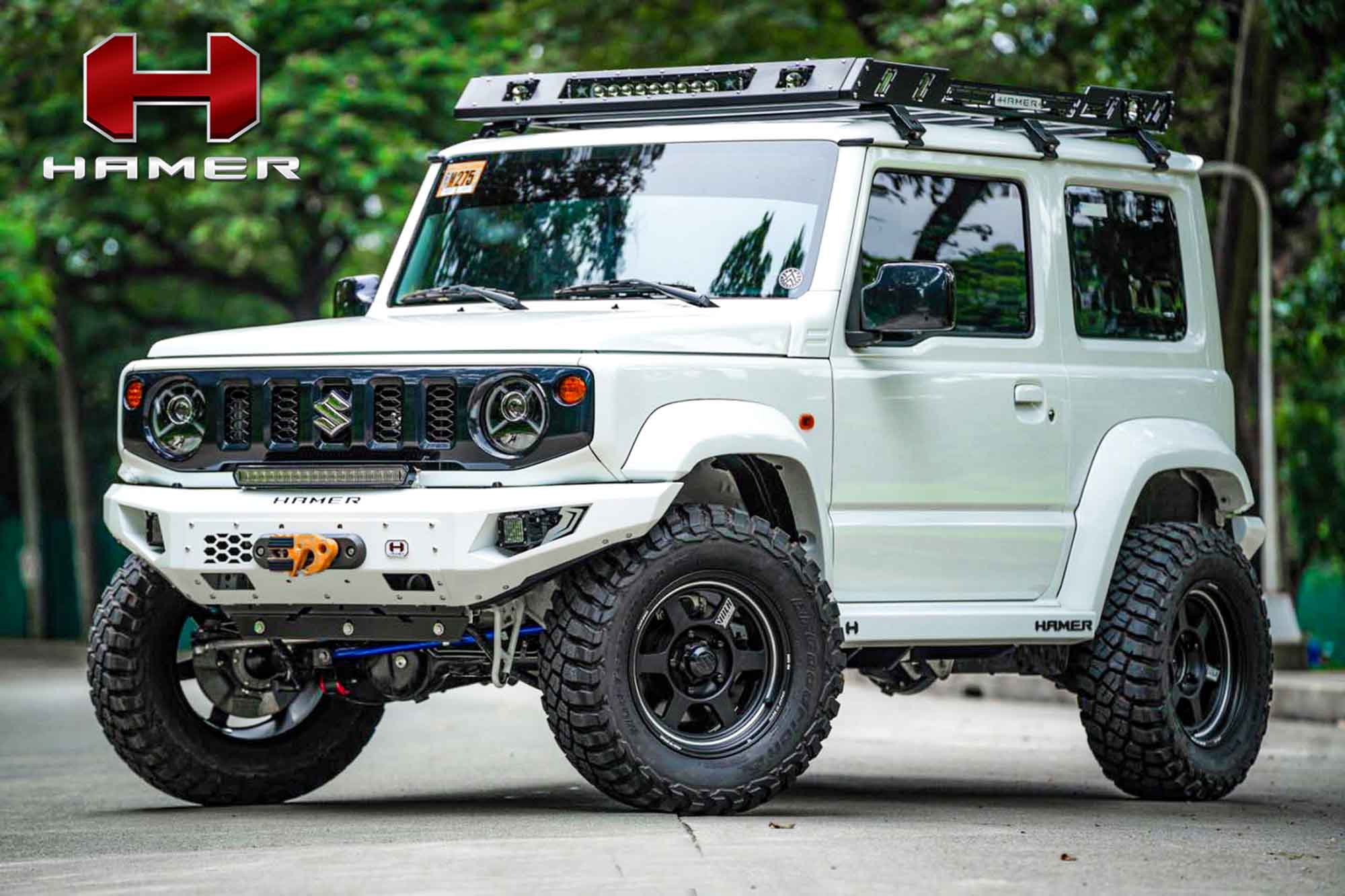 HAMER 4X4 King Series Bull Bar (Jimny Models 2018-Current GLX & Lite 3-Door)