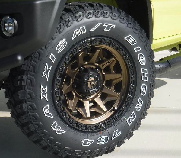 FUEL OFF-ROAD D694 Covert - Matte Bronze Alloy Wheel *15X8" ET-19 (Jimny Models 2018-Current XL 5-Door, GLX & Lite 3-Door)