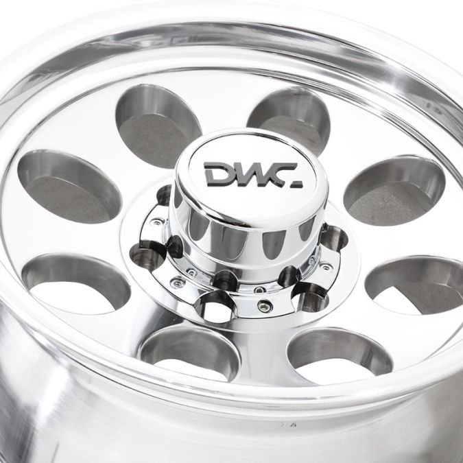 DYNAMIC WHEEL CO. Legend Alloy Wheel - Polished *16x8" ET-5 (Jimny Models 2018-Current XL 5-Door, GLX & Lite 3-Door)