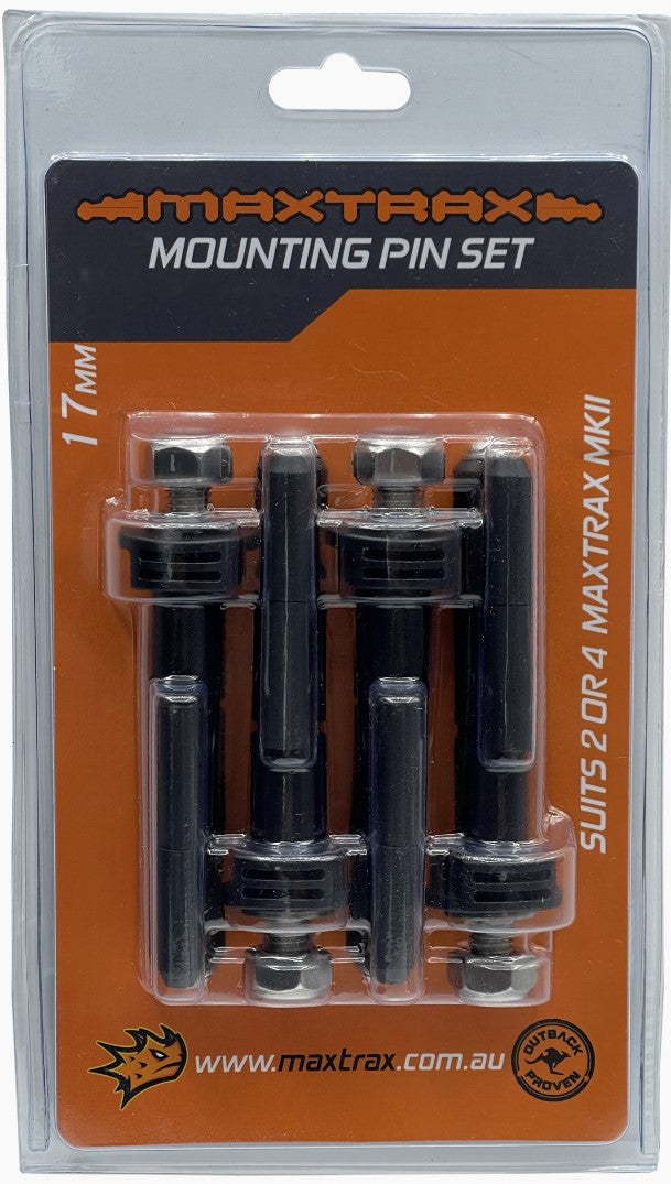 MAXTRAX Mounting Pin Set - MKII 17mm