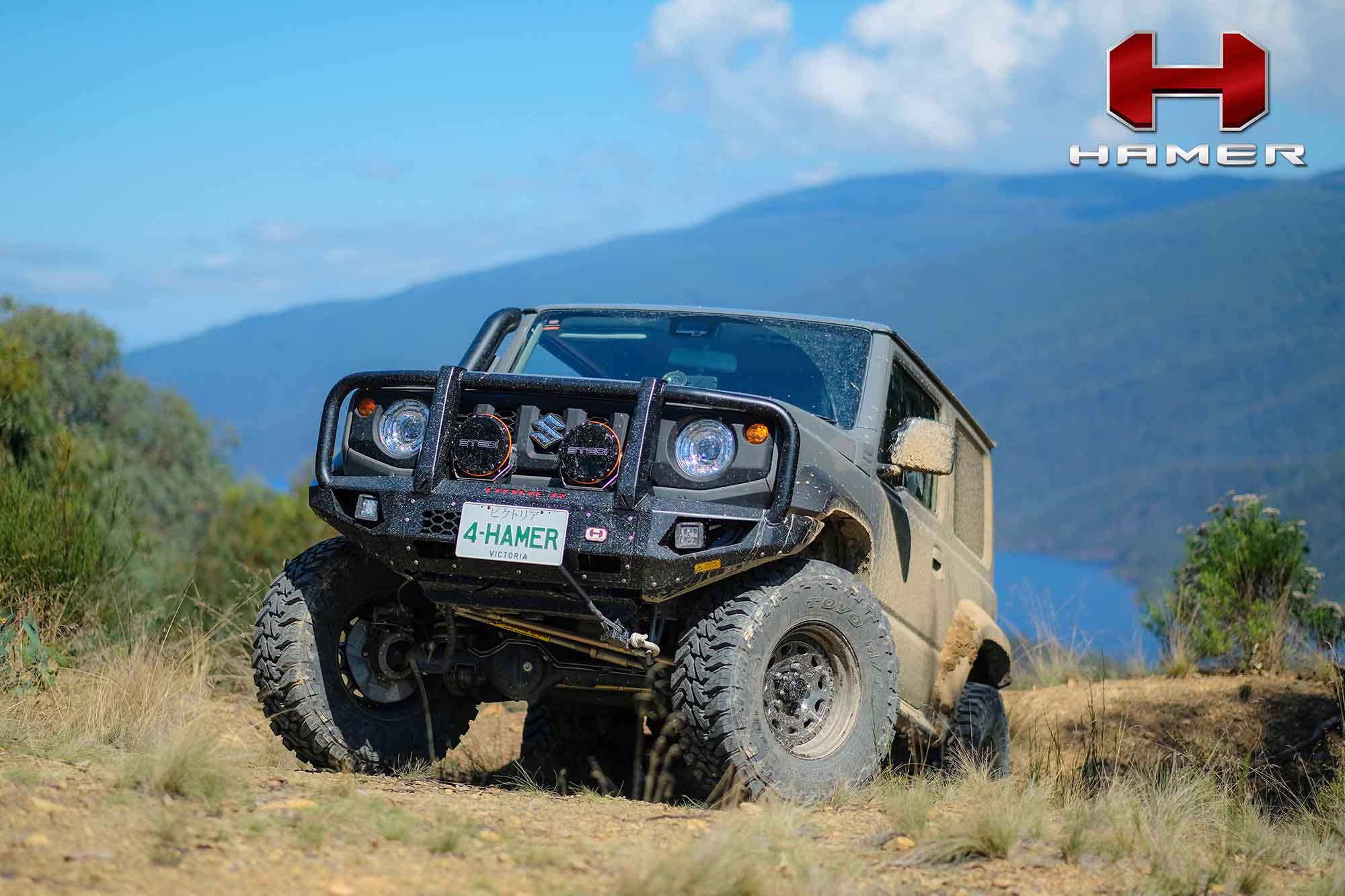 HAMER 4X4 King Series Plus Bull Bar (Jimny Model 2023-Current XL 5-Door)