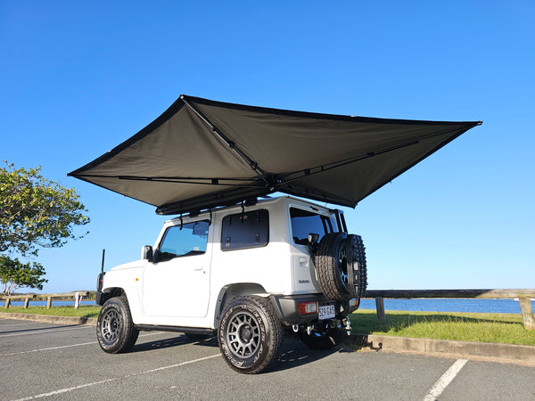 CRUIZY CAMPERS Lightweight Freestanding 270 Degree Awning (Jimny Models 2018-Current, GLX & Lite)