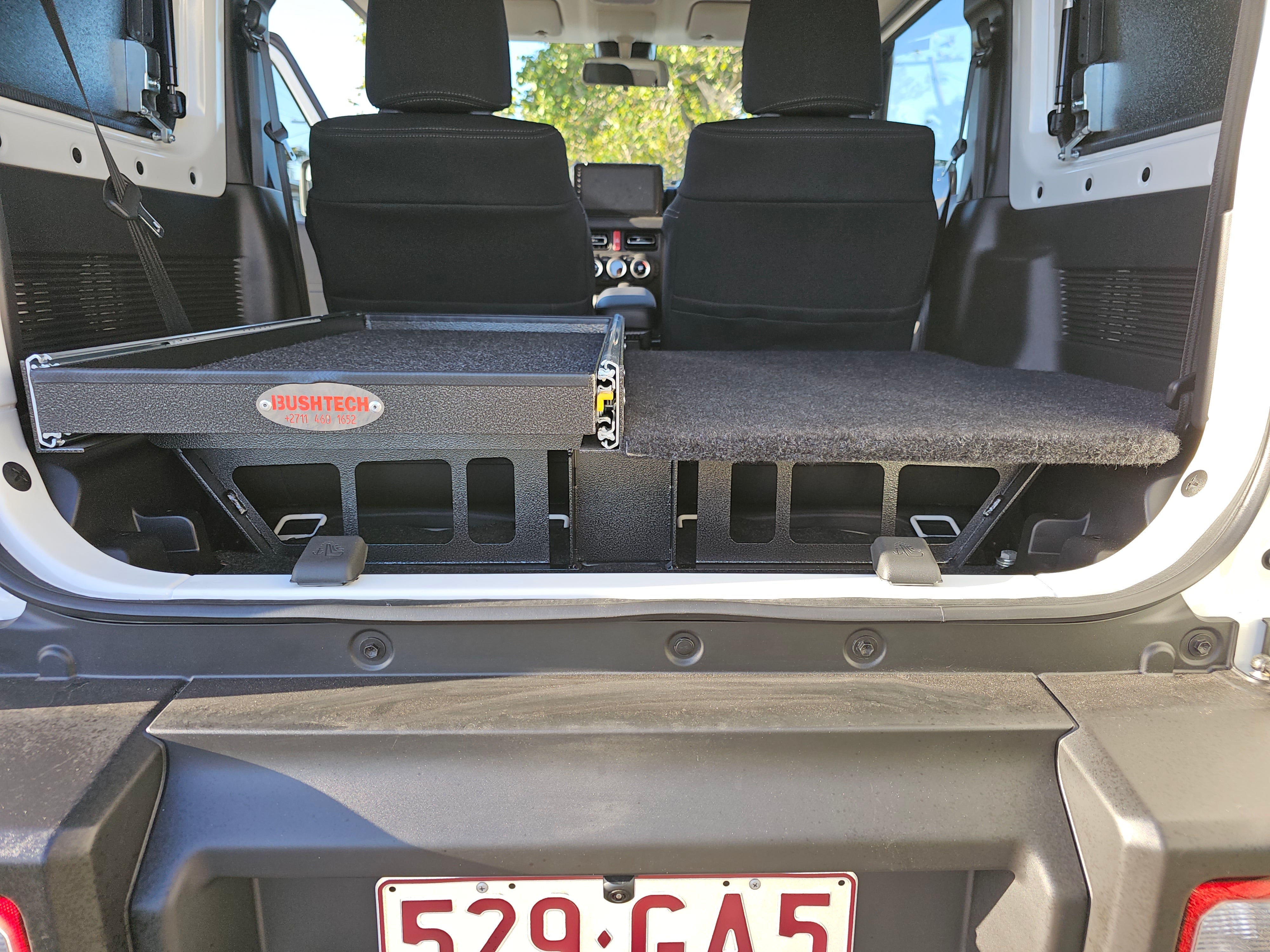 BUSHTECH Mounting Frame False Floor Panels (Jimny Models 2018-Current GLX & Lite 3-Door)