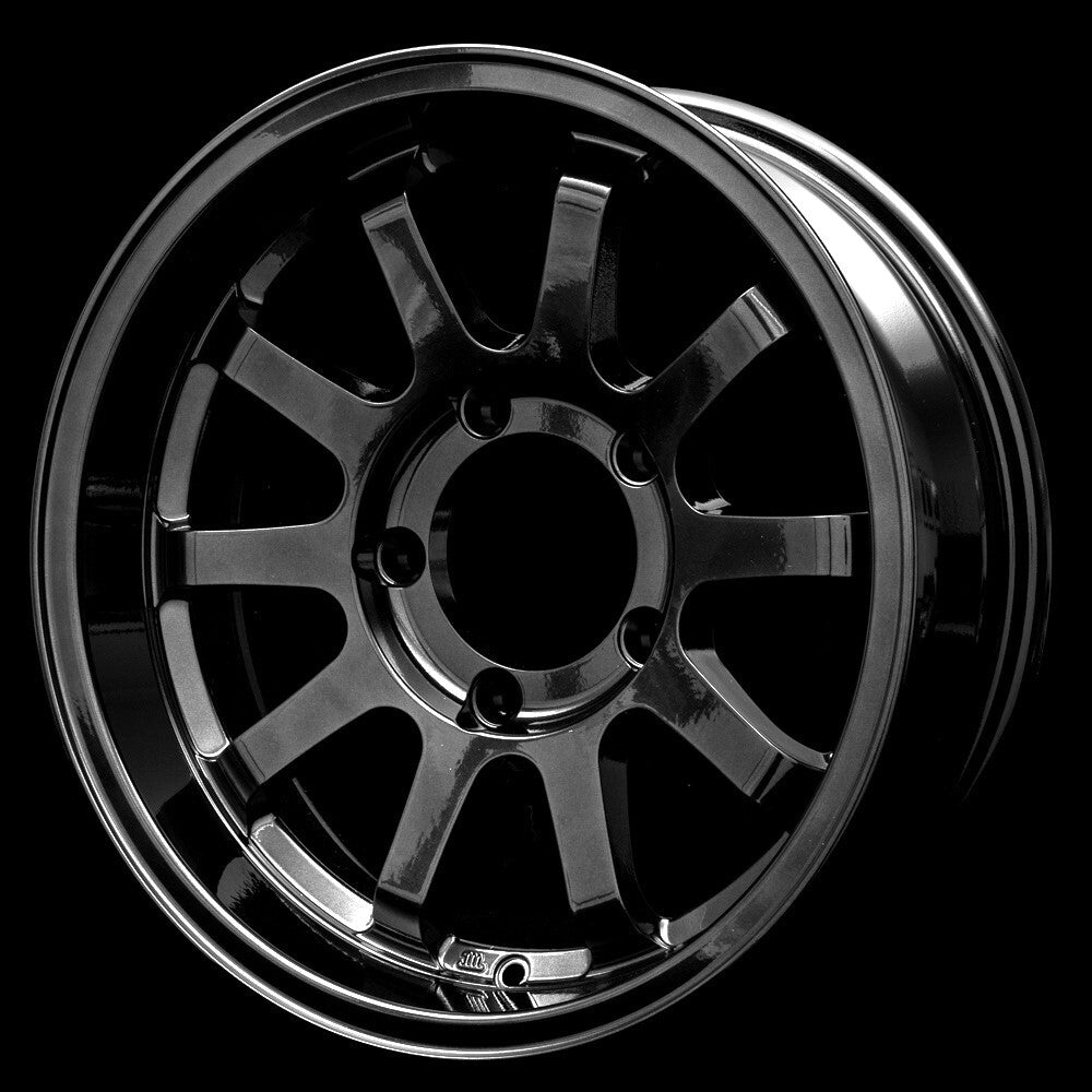 ROTA J-Vee 16x5.5" Hyper Black Alloy Wheel *ET-20, 5x139.7 (Jimny Models 2018-Current XL 5-Door, GLX & Lite 3-Door)