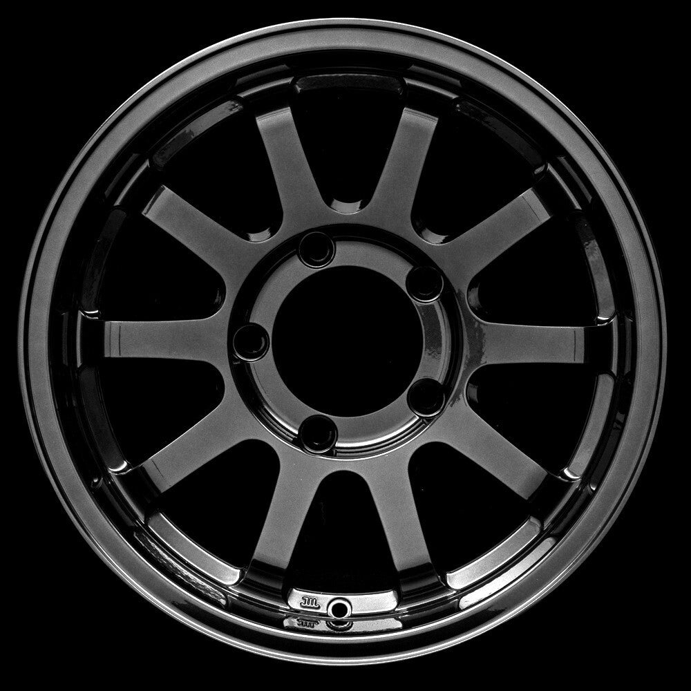 ROTA J-Vee 16x5.5" Hyper Black Alloy Wheel *ET-20, 5x139.7 (Jimny Models 2018-Current XL 5-Door, GLX & Lite 3-Door)