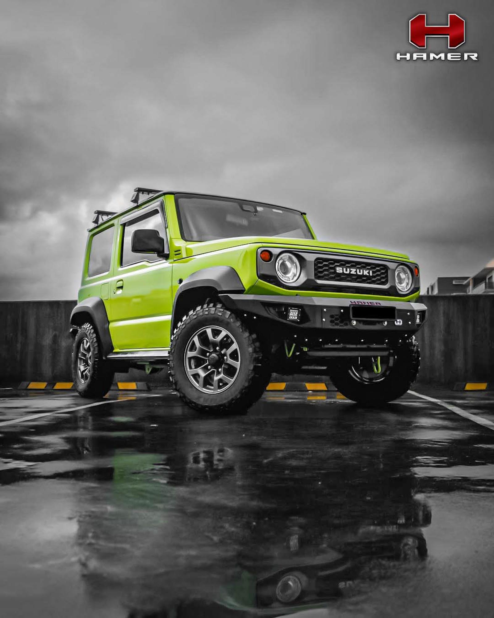 HAMER 4X4 King Series Bull Bar (Jimny Models 2018-Current GLX & Lite 3-Door)