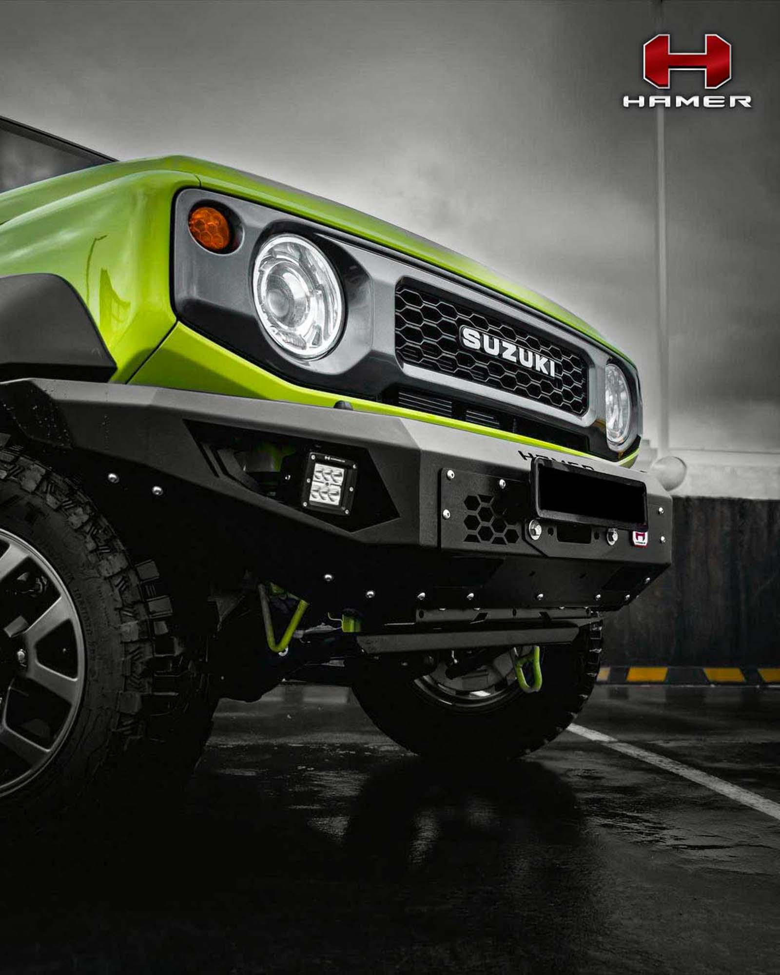 HAMER 4X4 King Series Bull Bar (Jimny Models 2018-Current GLX & Lite 3-Door)