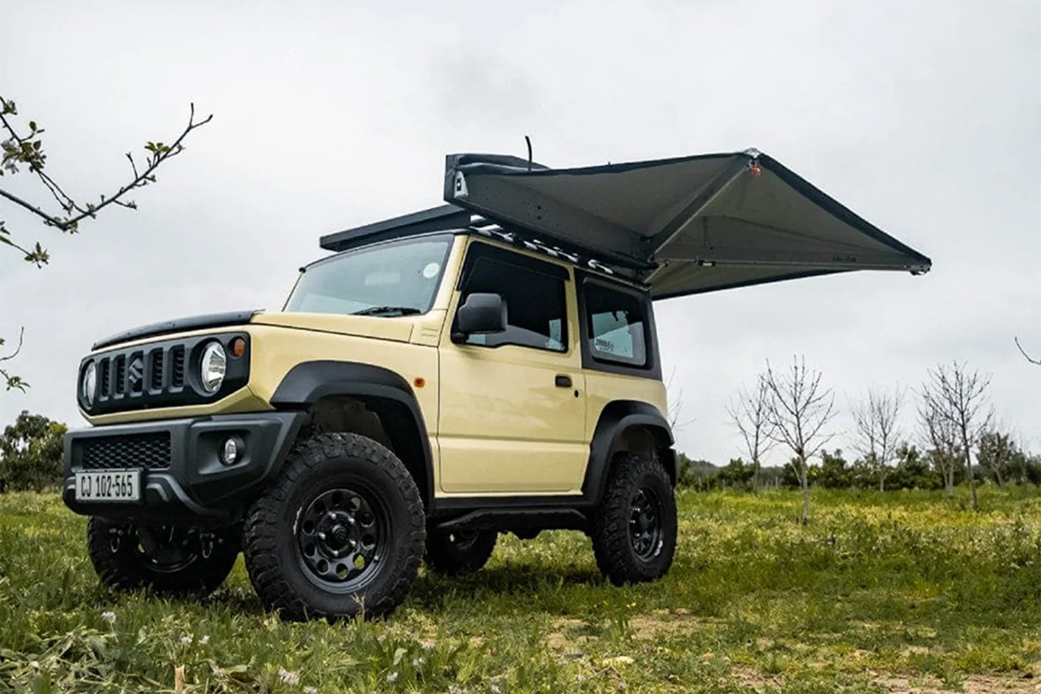 ALU-CAB 2 Meter 270° Shadow Awning (Jimny Models 2018-Current XL 5-Door, GLX & Lite 3-Door)