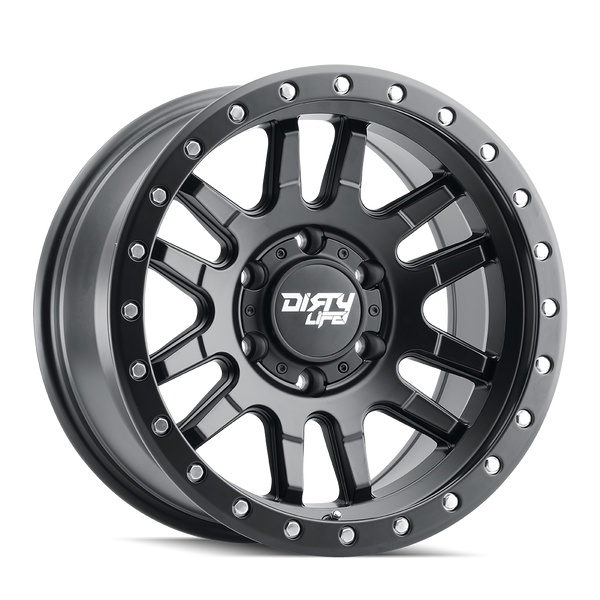 DIRTY LIFE Canyon Pro - Matte Black Alloy Wheel *15x7" ET3 8.4kgs