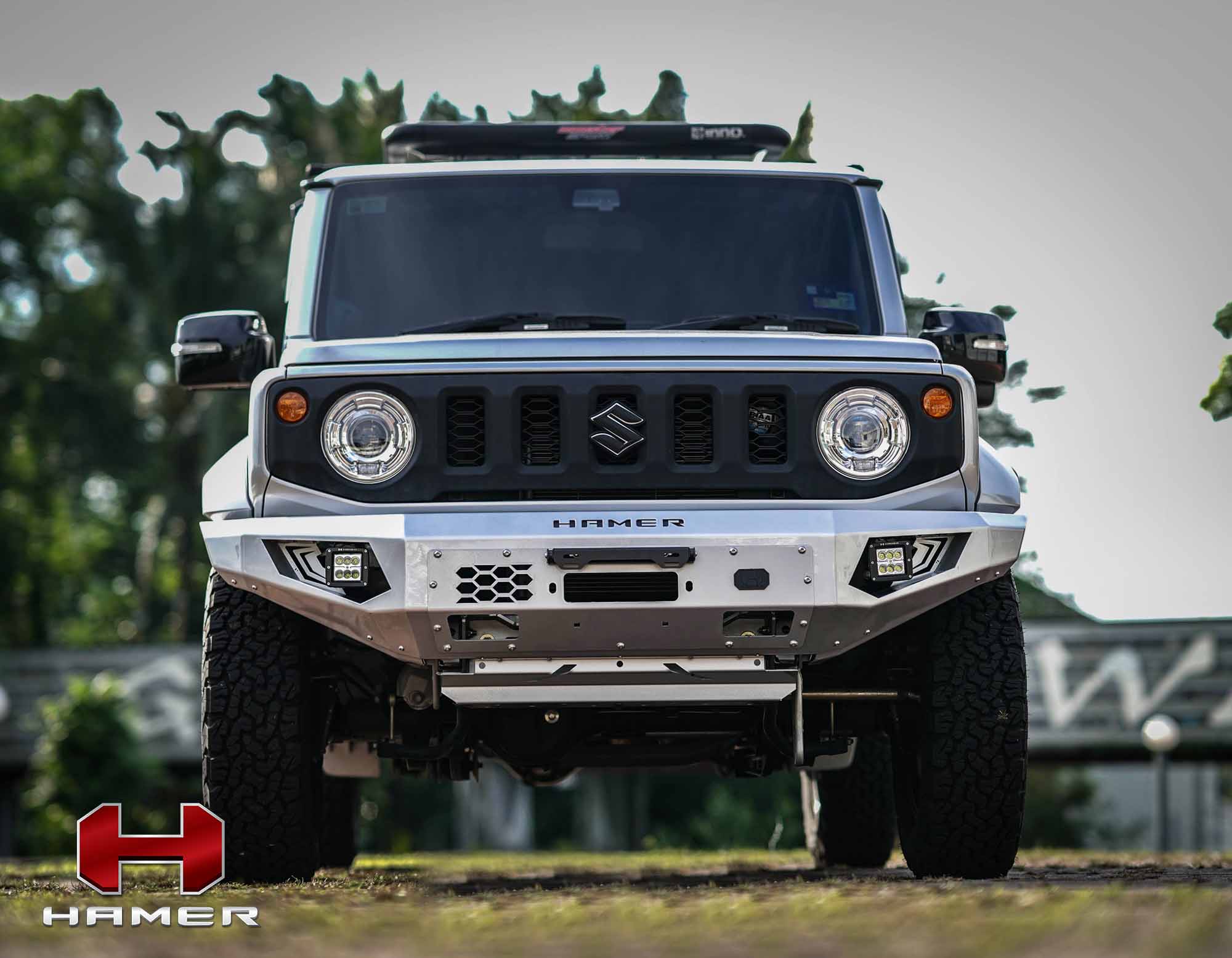 HAMER 4X4 King Series Bull Bar (Jimny Models 2018-Current GLX & Lite 3-Door)