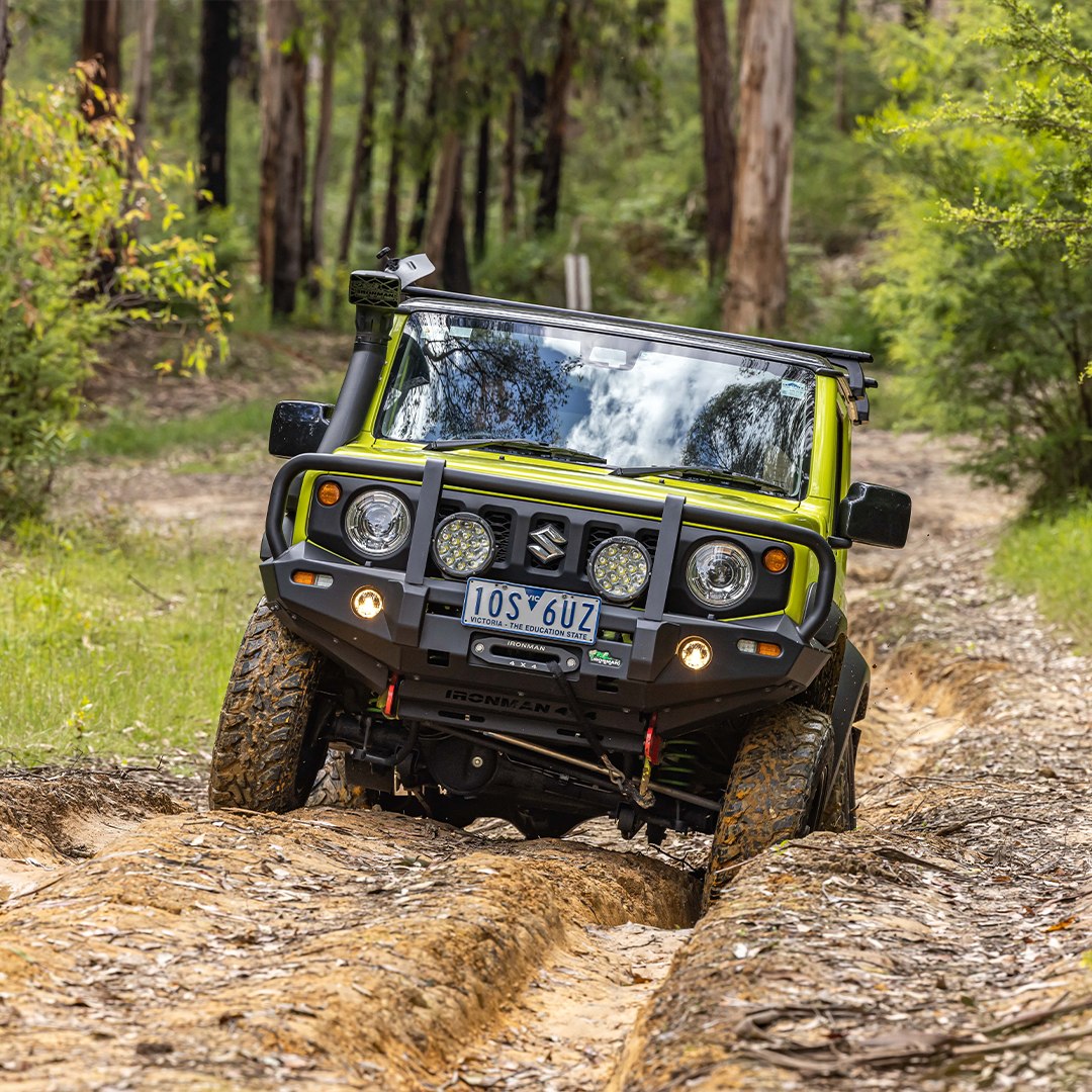 IRONMAN 4x4 Post Registration GVM Suspension Upgrade to 1785kgs - 50mm Suspension Lift Kit (Jimny Models 2018-Current GLX & Lite 3-Door)