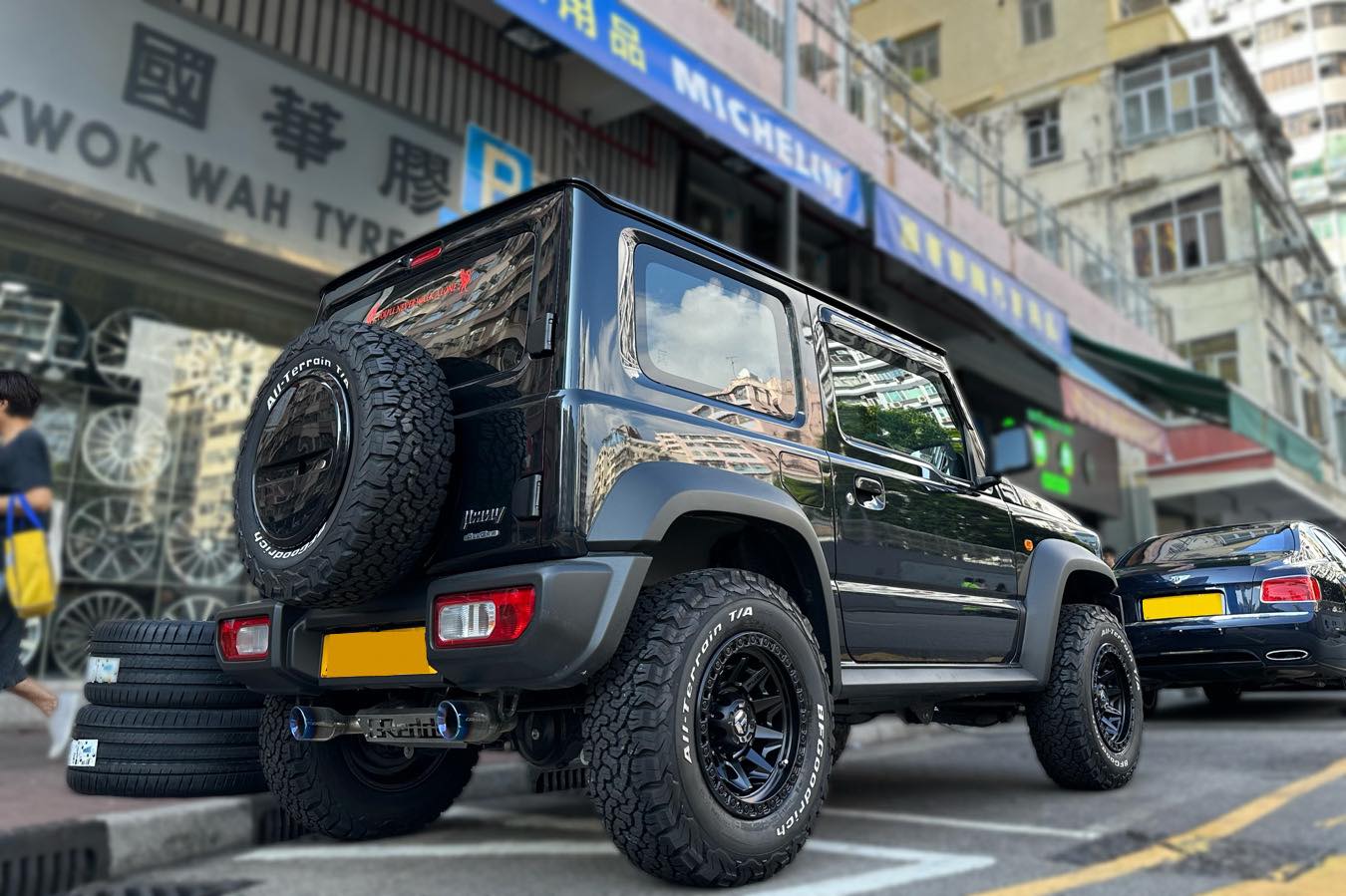 FUEL OFF-ROAD D694 Covert - Matte Black Alloy Wheel *15X8" ET-19 (Jimny Models 2018-Current XL 5-Door, GLX & Lite 3-Door)