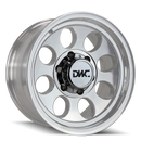 DYNAMIC WHEEL CO. Legend Alloy Wheel - Polished *15x8" ET-19 (Jimny Models 2018-Current XL 5-Door, GLX & Lite 3-Door)