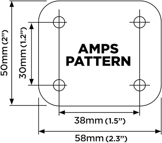 QUAD LOCK® 360 Base - Flat Rectangle Base