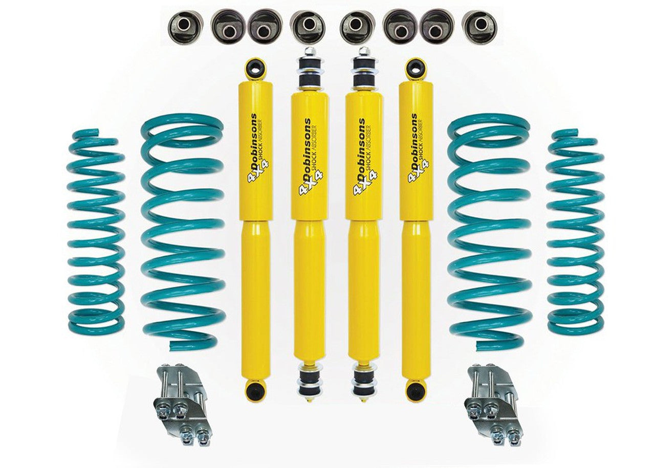 DOBINSONS 40mm Twin Tube Nitro-Gas Shock Suspension Lift Kit - Constant Front Load up to 40kg's (Jimny Models 2023-Current XL 5-Door)