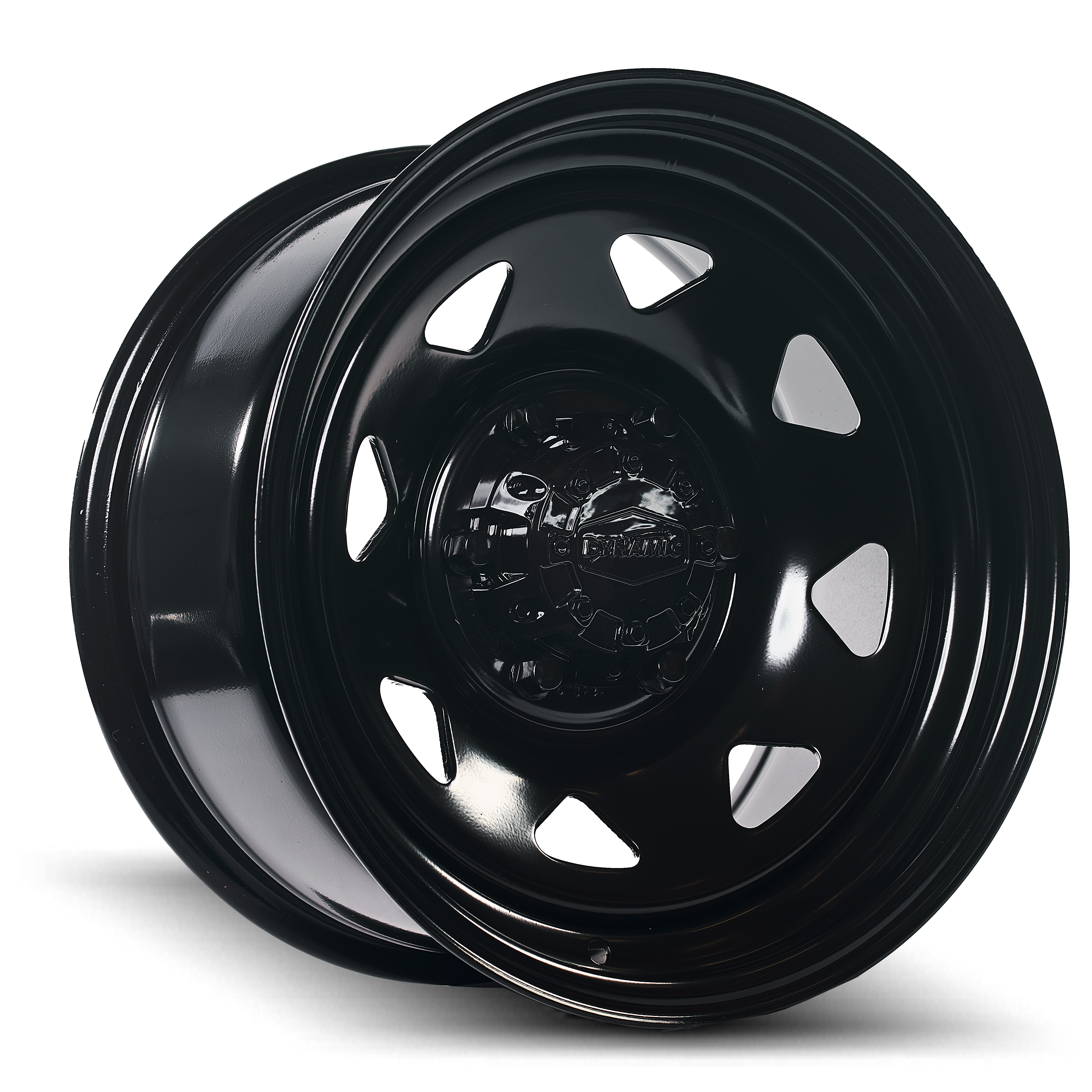 DYNAMIC WHEEL CO. Sunraysia Black Steel Wheel - *15x7" ET-12 (Jimny Model 2023-Current XL 5-Door)