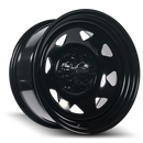 DYNAMIC WHEEL CO. Sunraysia Black Steel Wheel - *15x7" ET-12 (Jimny Model 2023-Current XL 5-Door)