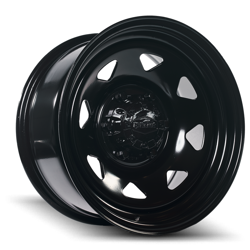 DYNAMIC WHEEL CO. Sunraysia Black Steel Wheel - *15x7" ET-12 (Jimny Model 2023-Current XL 5-Door)