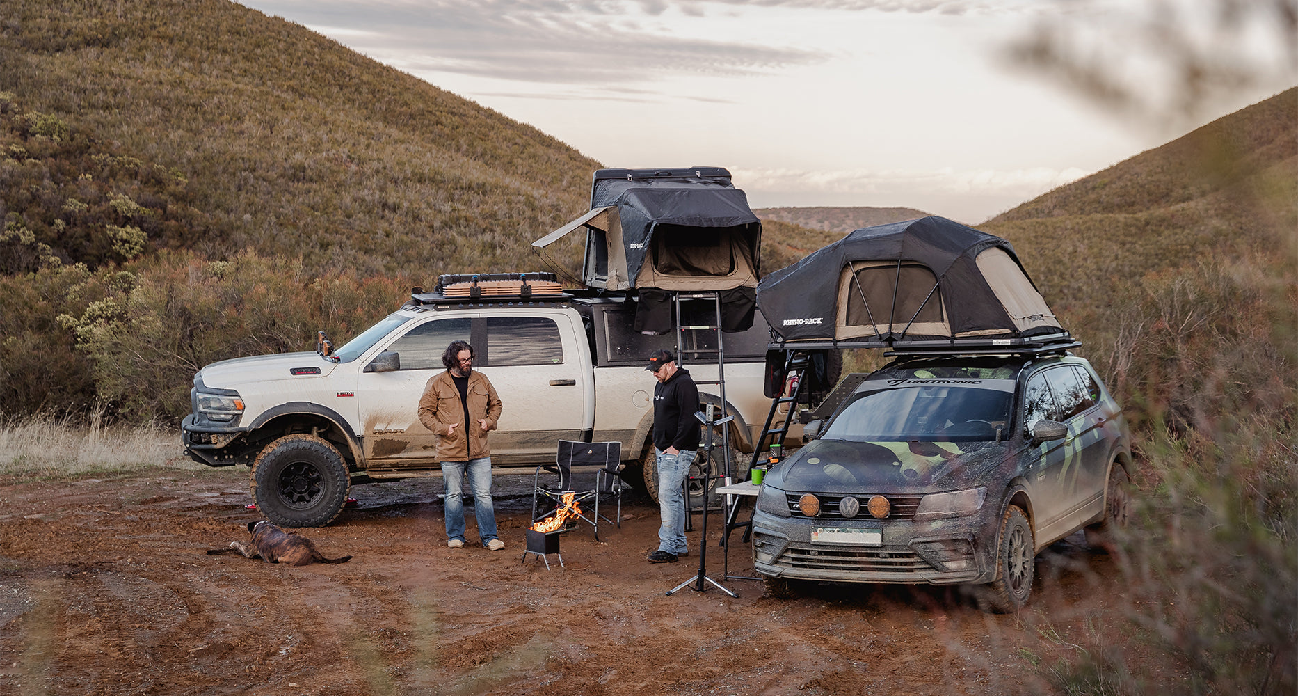 RHINO-RACK Softshell Roof Top Tent - Only 45kgs (Jimny Models 2018-Current XL 5-Door, GLX & Lite 3-Door)