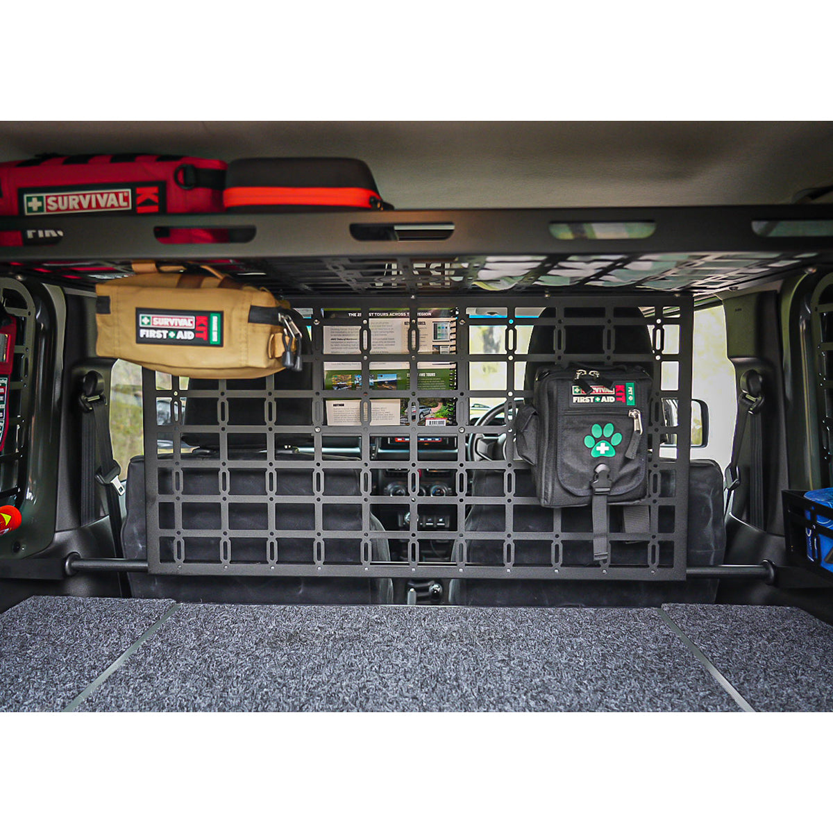 TLR Luggage Divider - Cargo Barrier (Jimny Models 2018-Current GLX & Lite 3-Door)