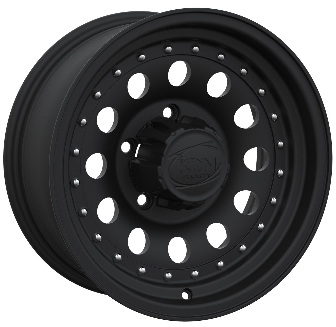ION WHEELS 71 Series Alloy Wheel - Matte Black *16x7" ET-8 (Jimny Models 2018-Current XL 5-Door, GLX & Lite 3-Door)