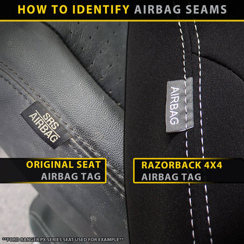 RAZORBACK 4X4 Neoprene Seat Covers (Jimny Models 2023-Current XL 5-Door)