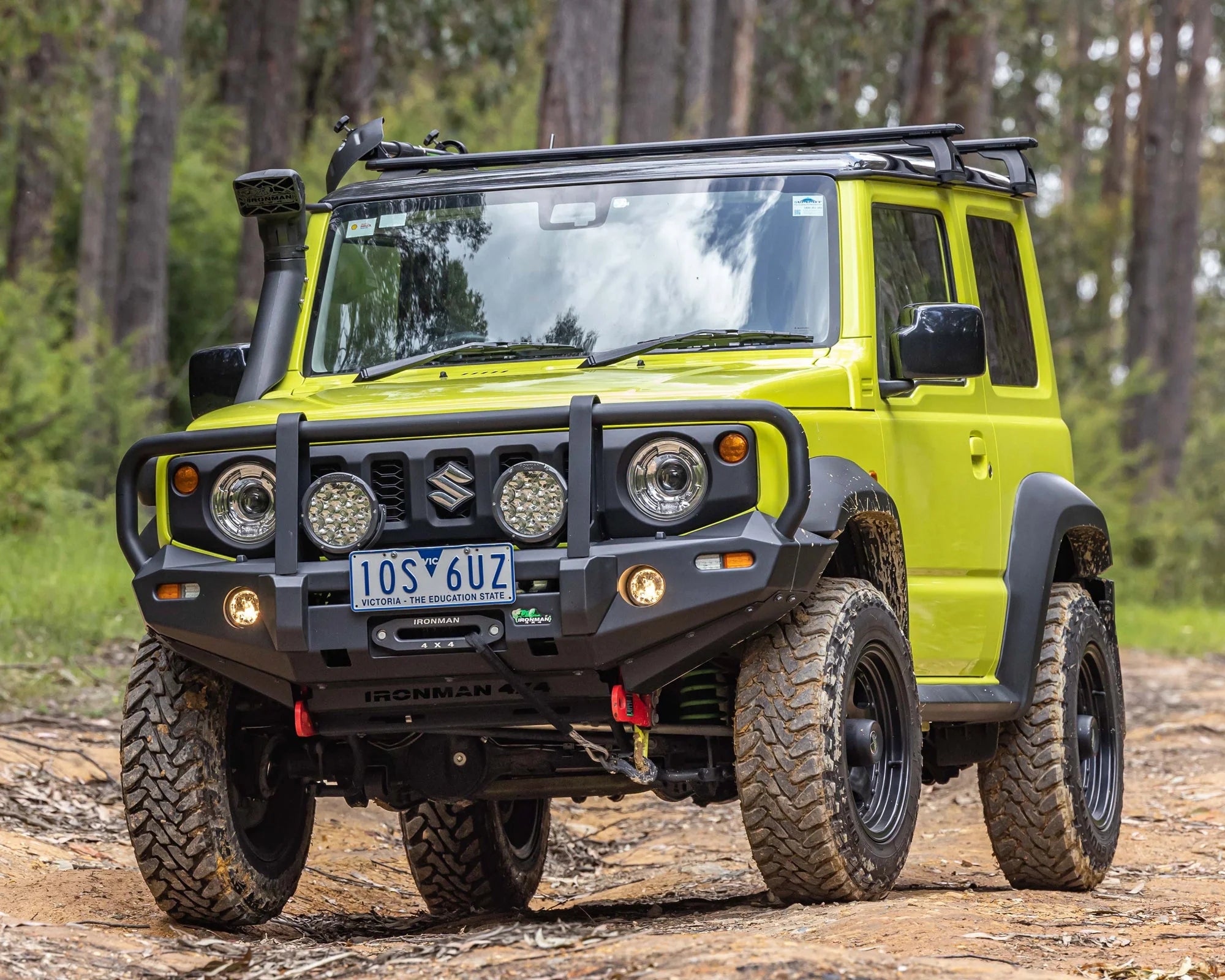 IRONMAN 4x4 Commercial Deluxe Bull Bar (Jimny Models 2023-Current XL 5-Door)