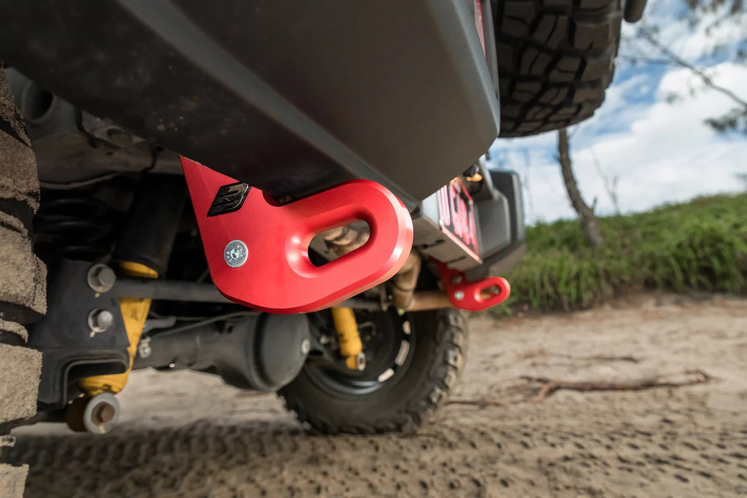 BEI HOUSE Rated Recovery Point - Rear Universal Fitment Side 2,500kg (Jimny Models 2018-Current XL 5-Door, GLX & lite 3-Door)