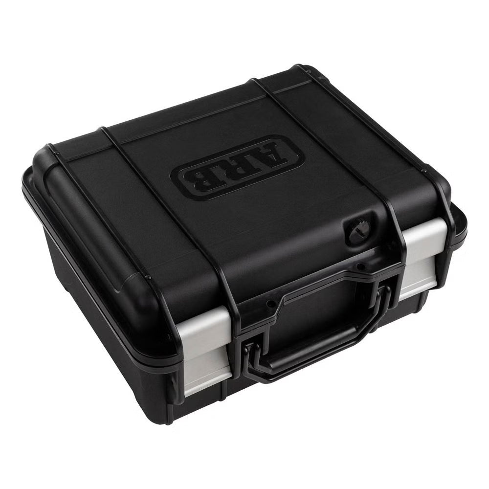 ARB Portable Brushed Single 12V Air Compressor with Carry Case & Hose Kit