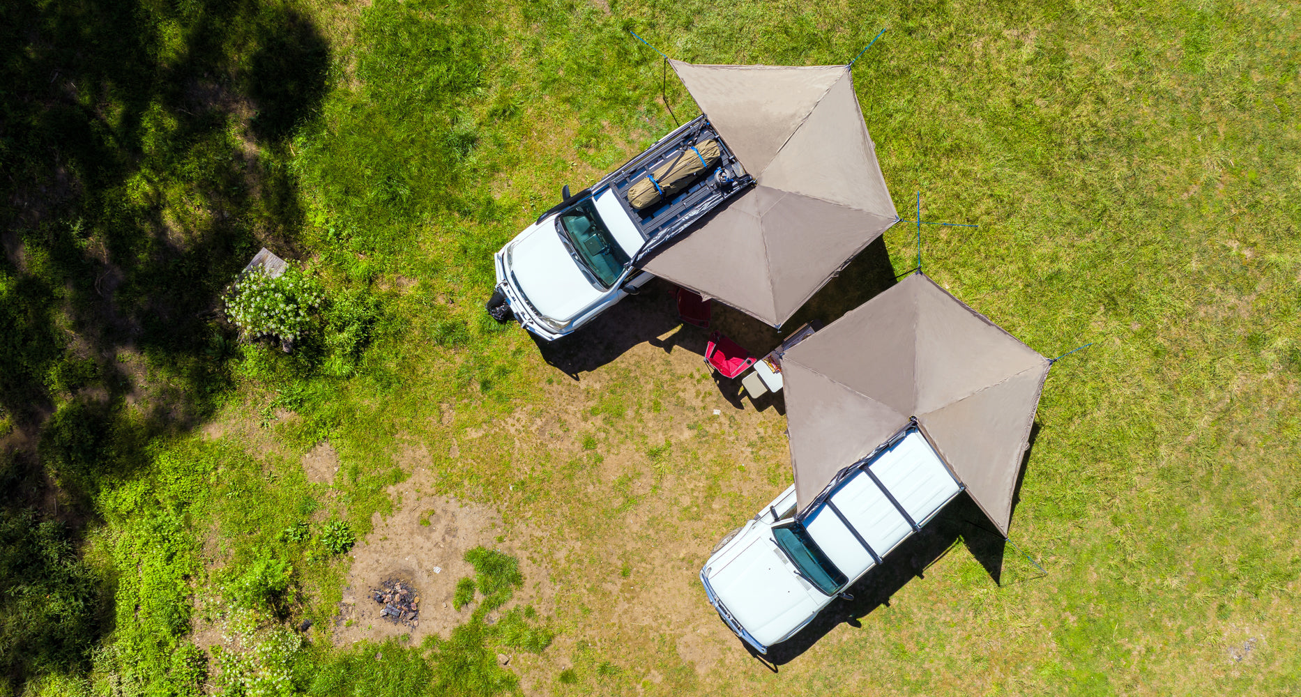 RHINO-RACK 270 Degree Compact Batwing Awning (Jimny Models 2018-Current XL 5-Door, GLX & Lite 3-Door)