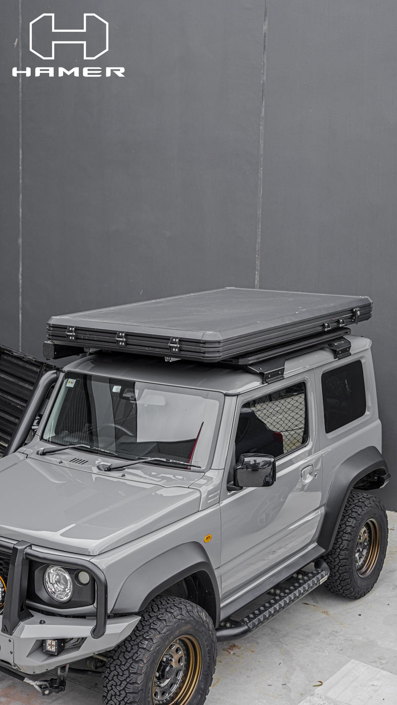 HAMER 4X4 Flat Rack - Roof Rack System (Jimny Models 2018-Current XL 5-Door, GLX & Lite 3-Door)