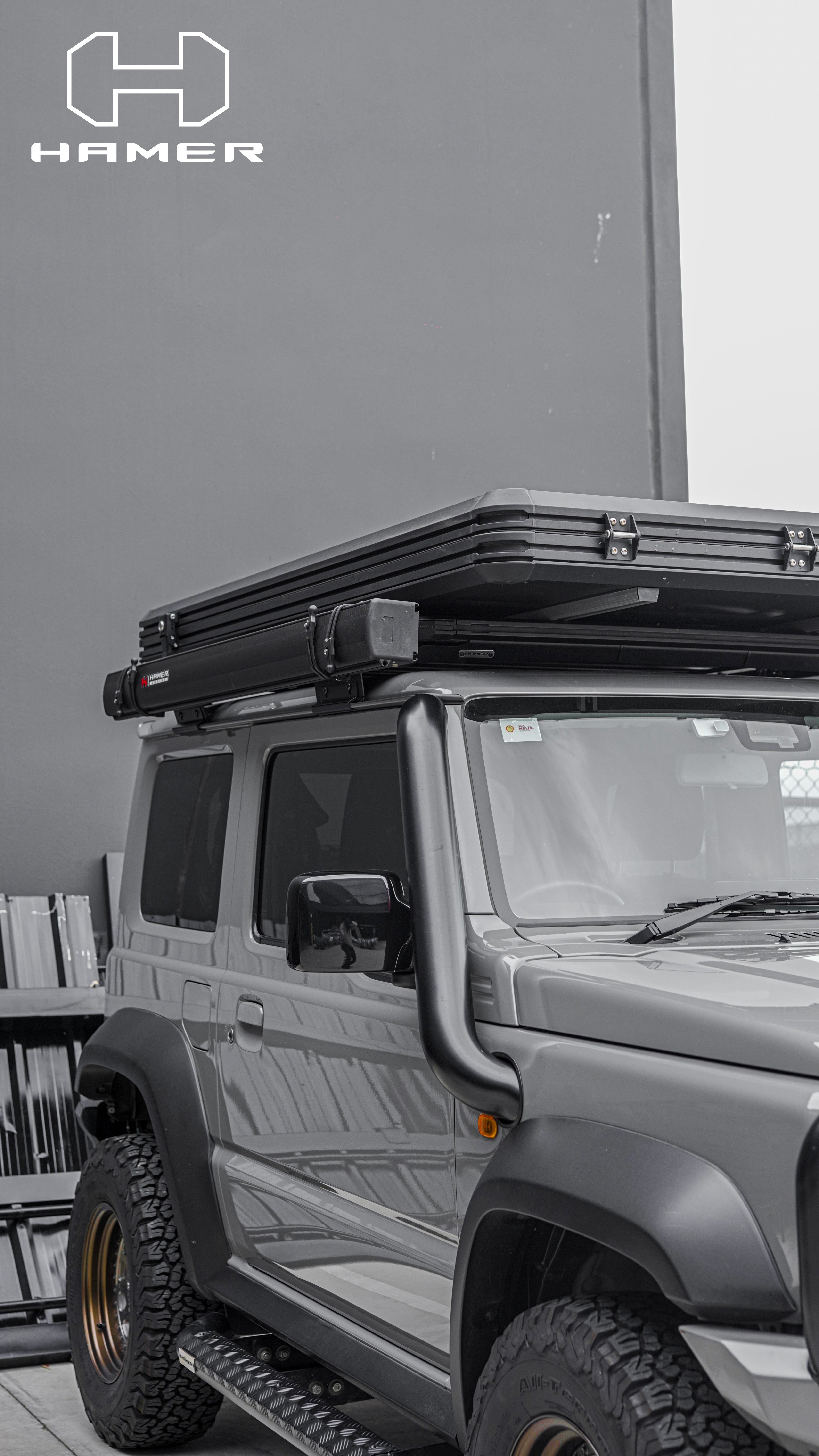 HAMER 4X4 Flat Rack - Roof Rack System (Jimny Models 2018-Current XL 5-Door, GLX & Lite 3-Door)