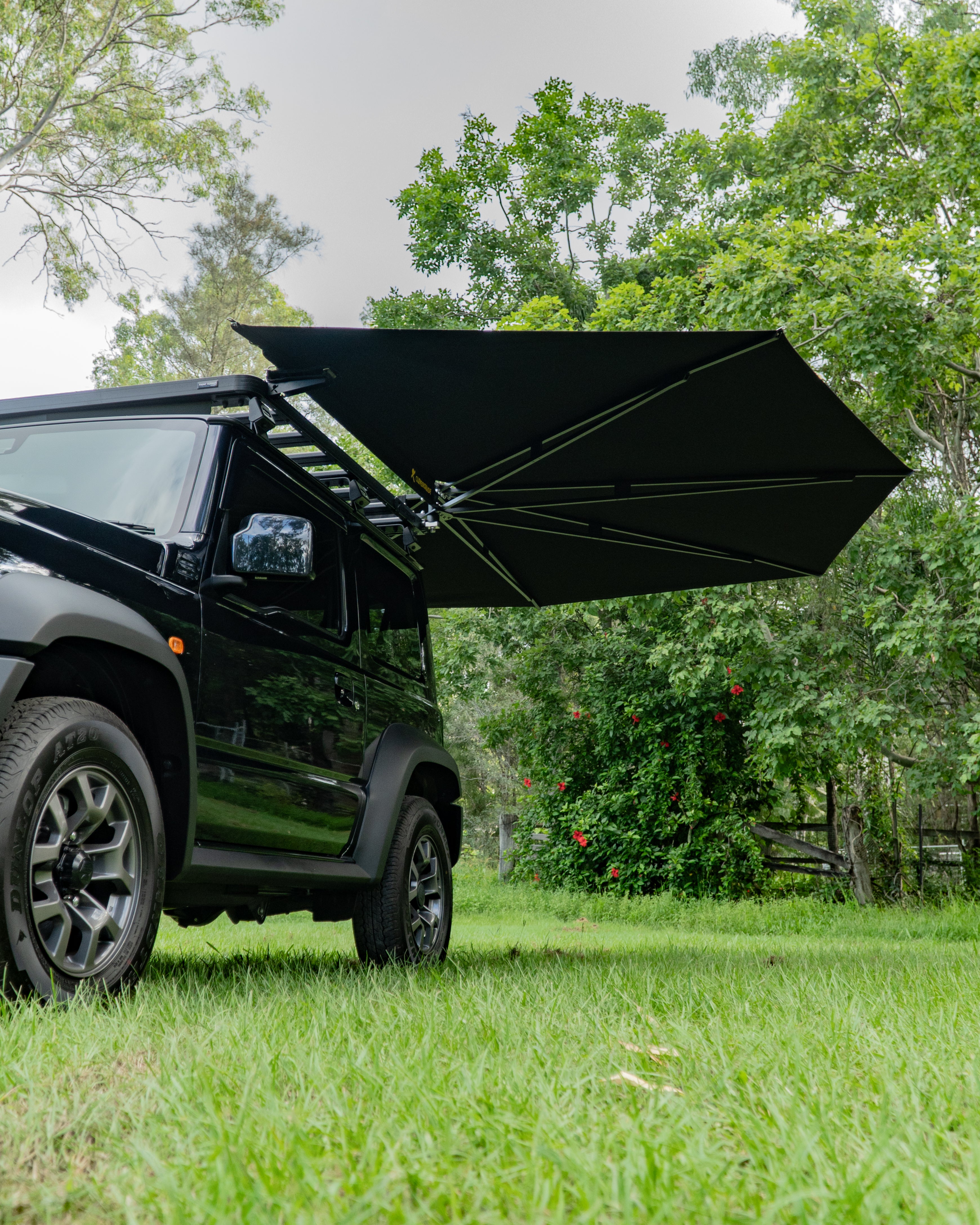 CLEVERSHADE 270 Degree Ultra-Lite Awning System - Only 12kgs! (Jimny Models 2018-Current GLX & Lite 3-Door)