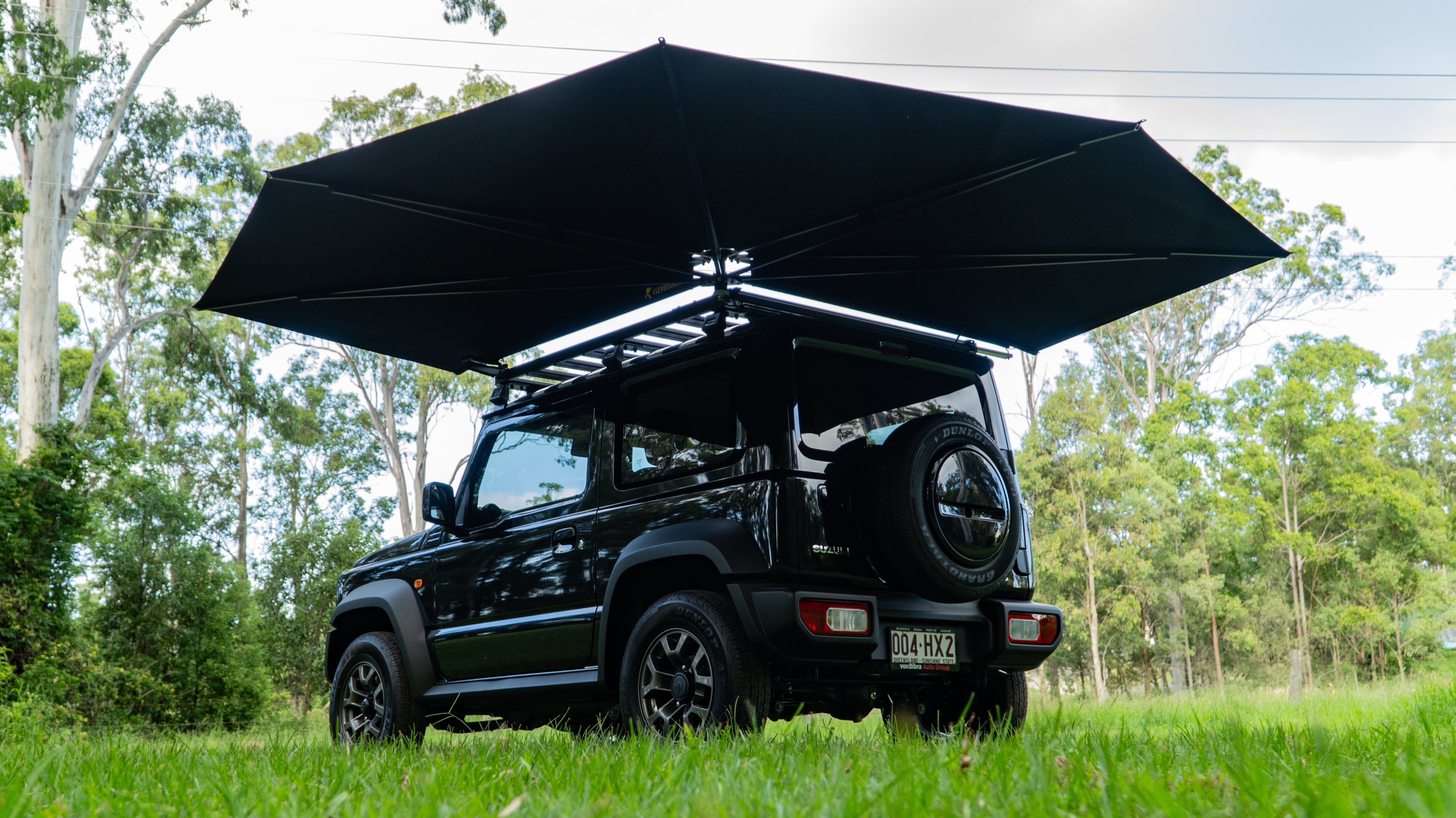 CLEVERSHADE 270 Degree Ultra-Lite Awning System - Only 12kgs! (Jimny Models 2018-Current GLX & Lite 3-Door)