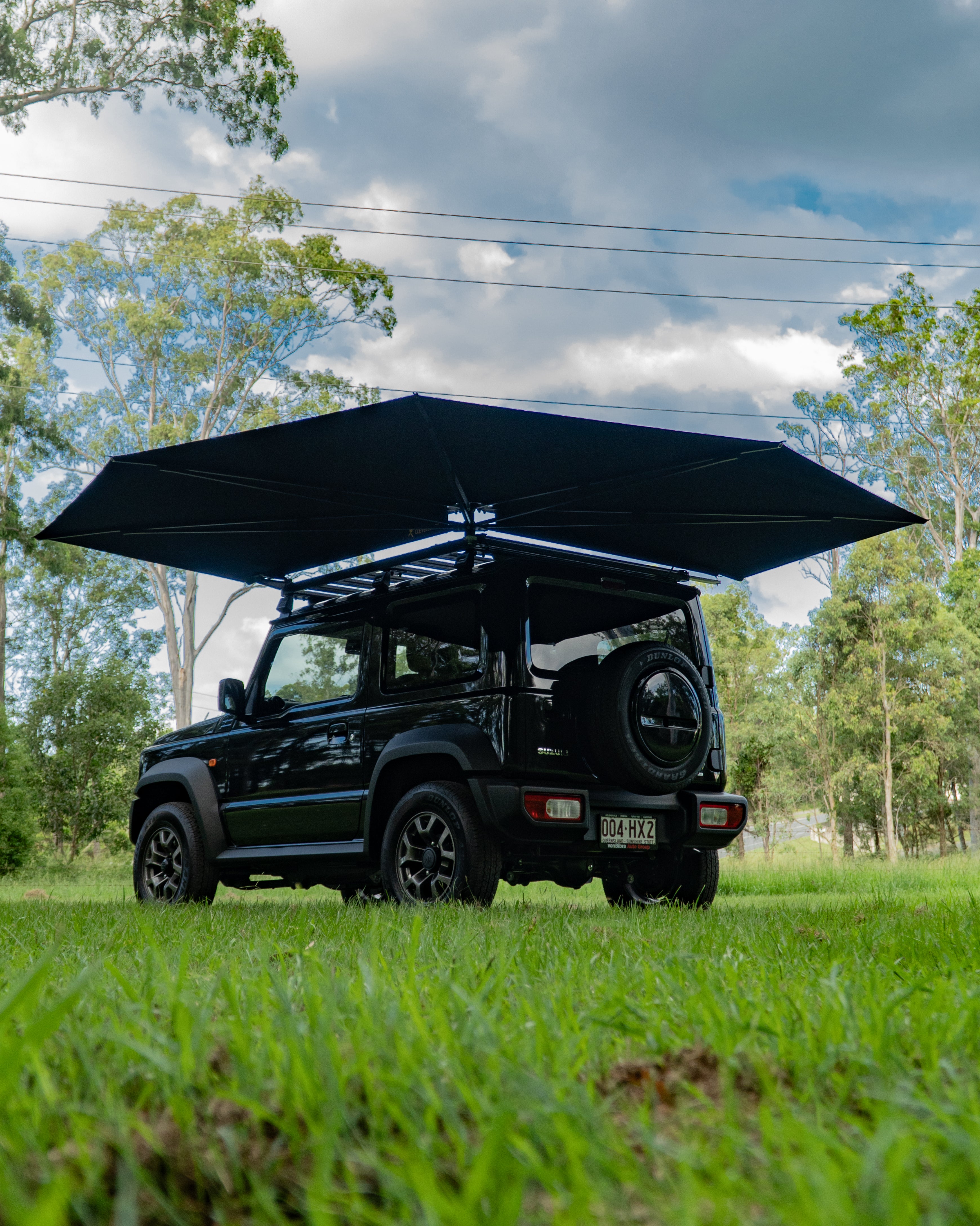 CLEVERSHADE 270 Degree Ultra-Lite Awning System - Only 12kgs! (Jimny Models 2018-Current GLX & Lite 3-Door)