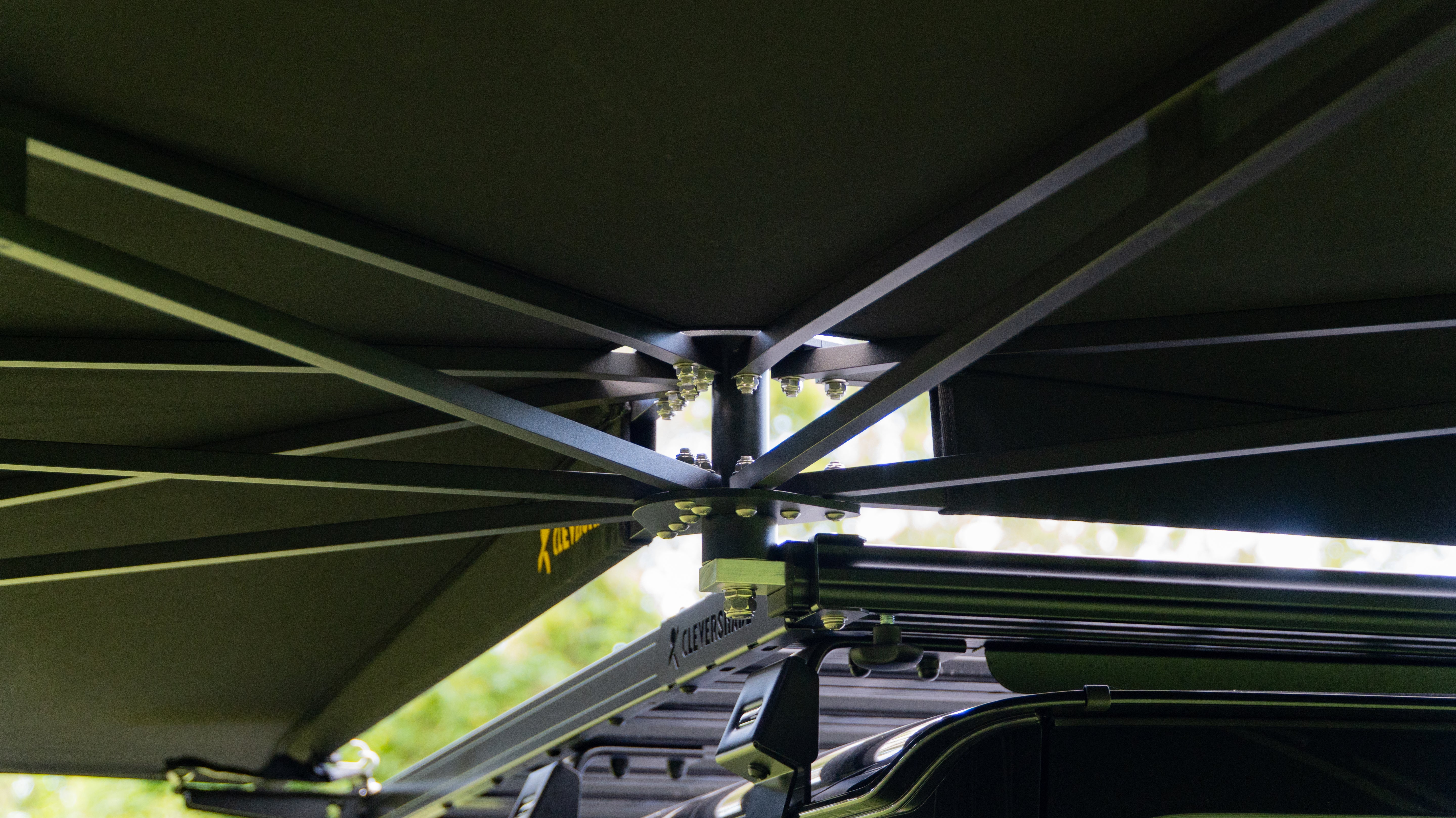 CLEVERSHADE 270 Degree Ultra-Lite Awning System - Only 12kgs! (Jimny Models 2018-Current GLX & Lite 3-Door)