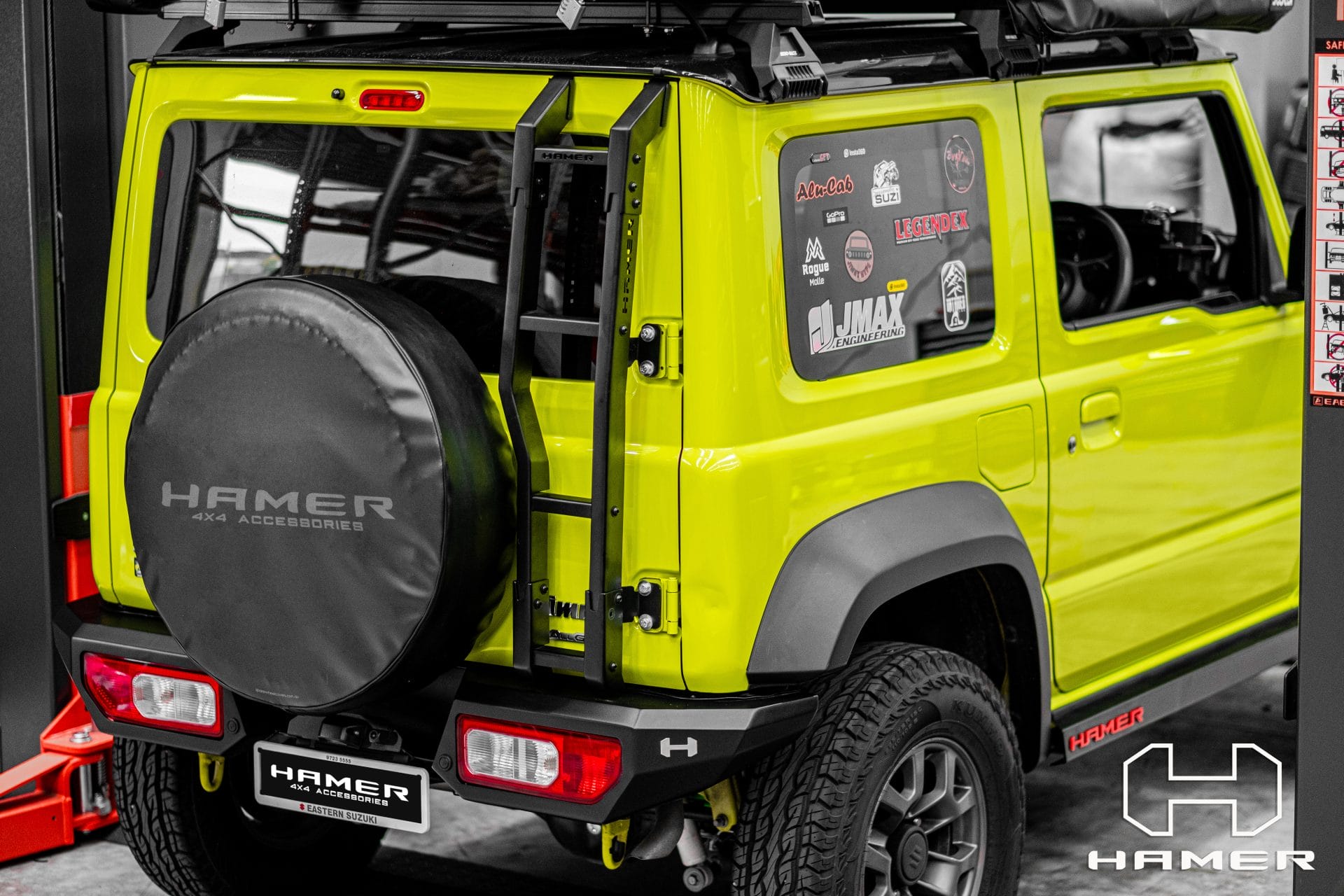 HAMER 4X4 M-Series Rear Bar (Jimny Model 2023-Current XL 5-Door)